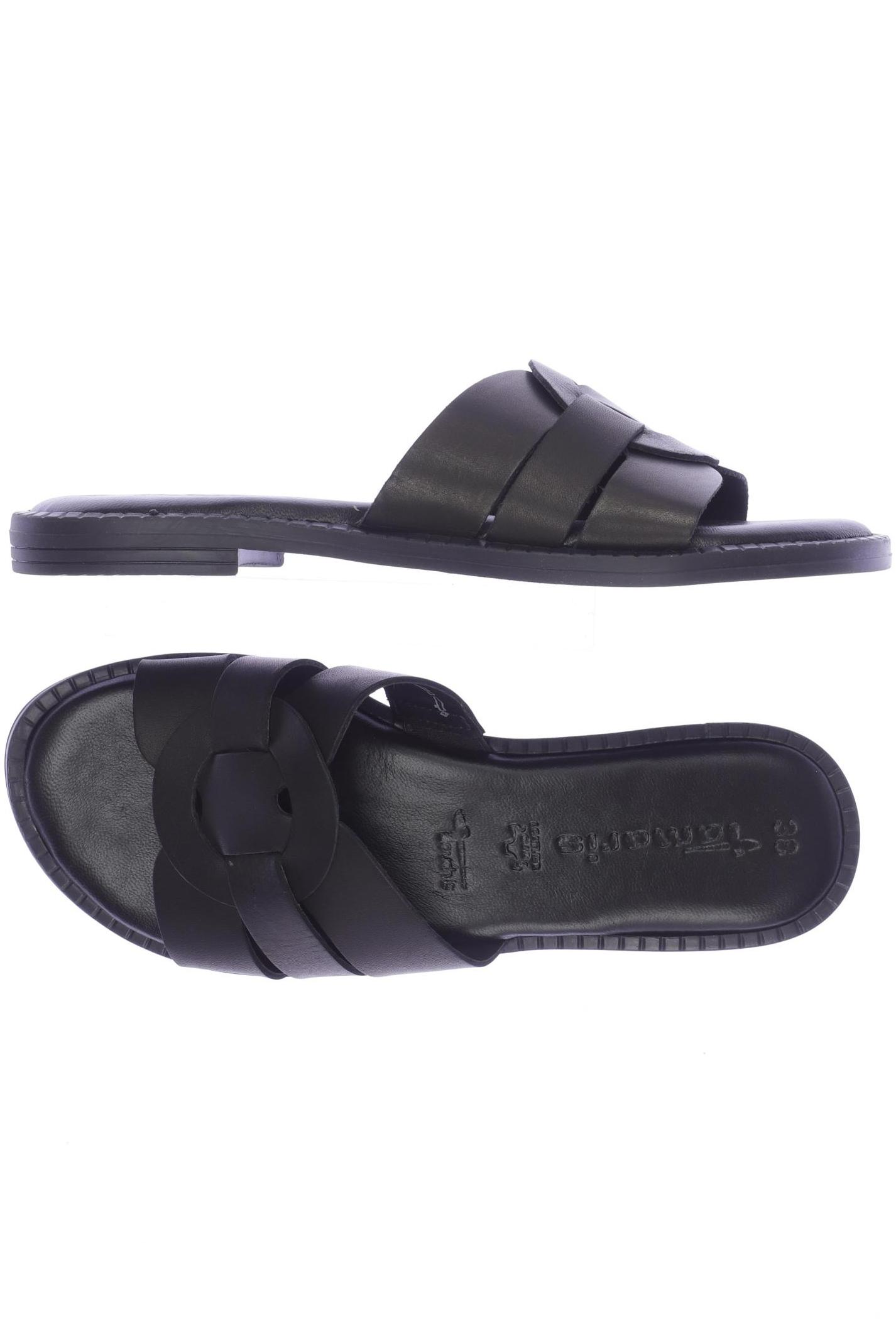

Tamaris Damen Sandale, schwarz, Gr. 38