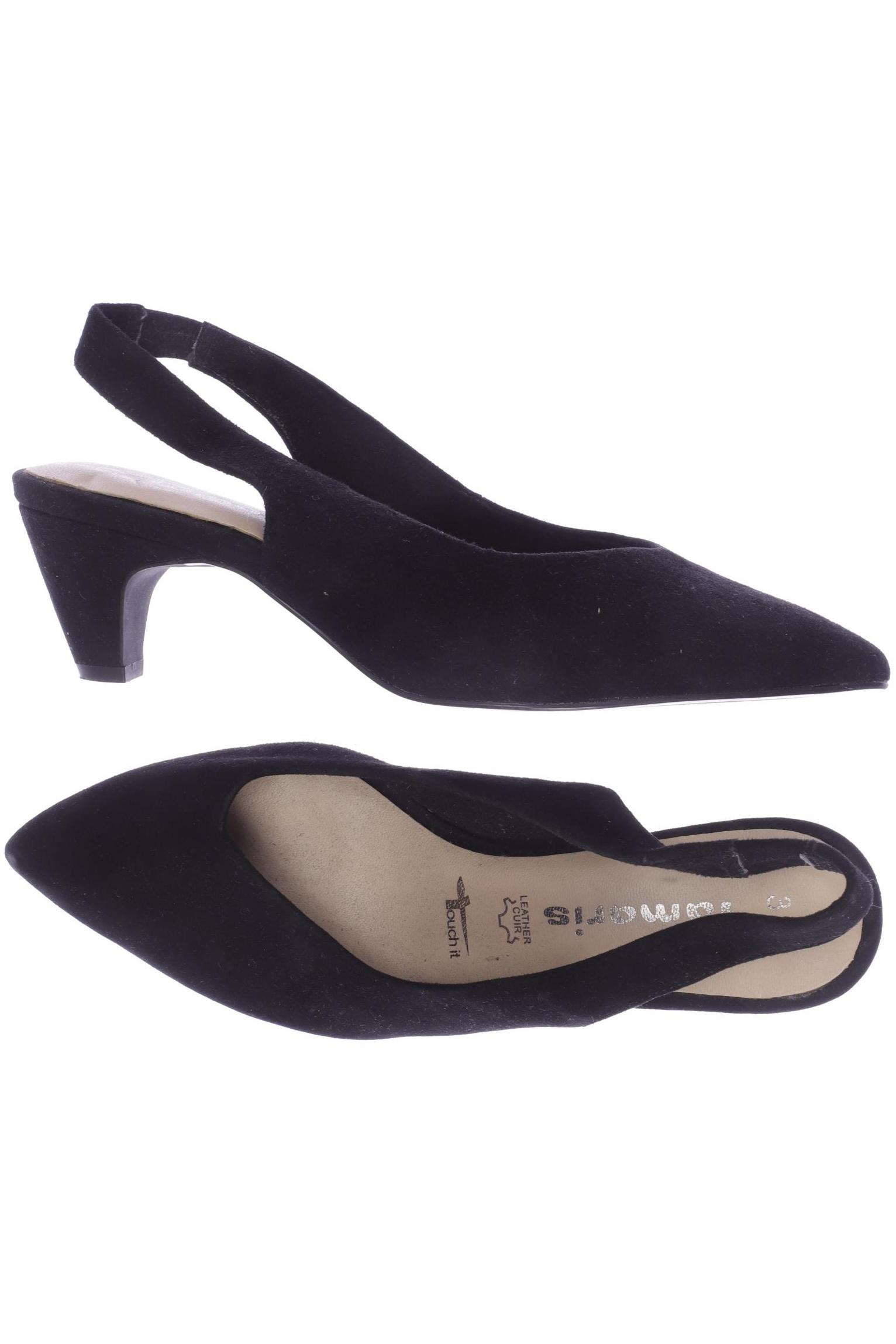 

Tamaris Damen Sandale, schwarz, Gr. 38