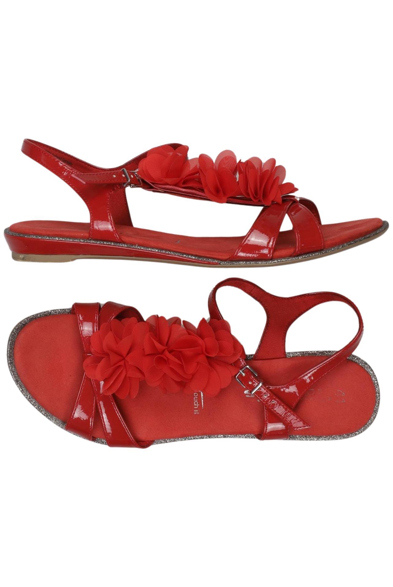 

Tamaris Damen Sandale, rot, Gr. 41