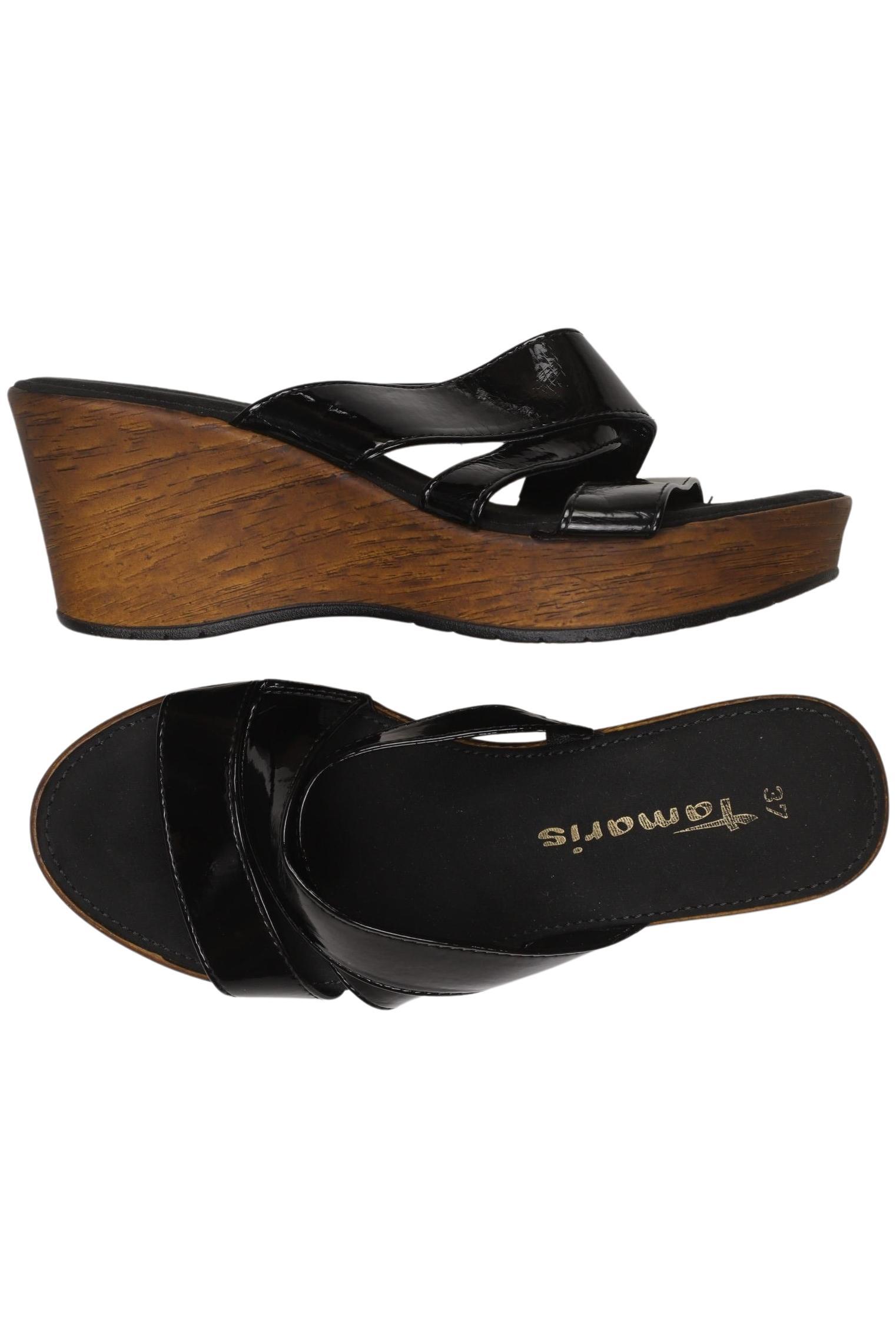 

Tamaris Damen Sandale, schwarz, Gr. 37