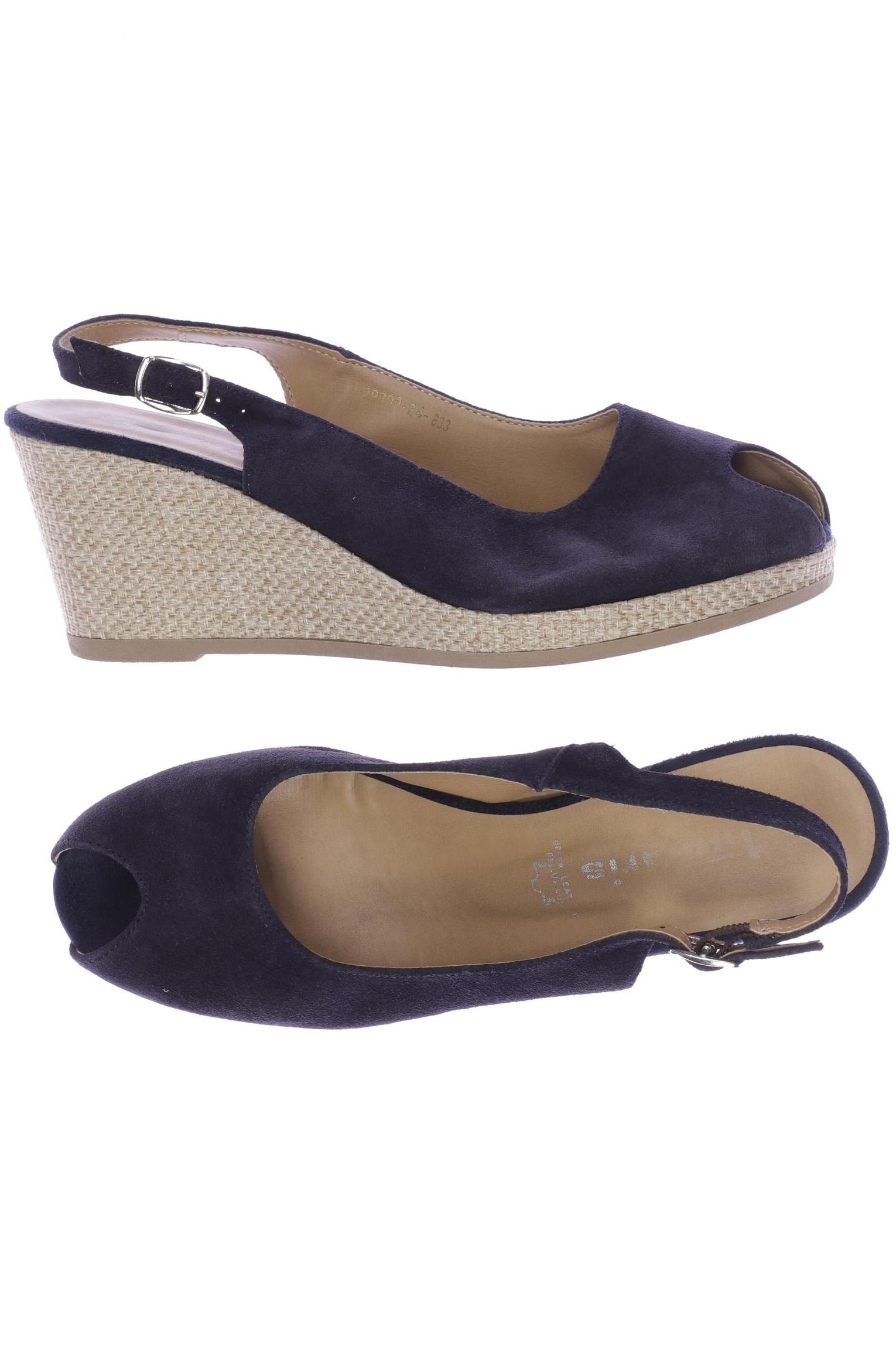 

Tamaris Damen Sandale, marineblau, Gr. 41