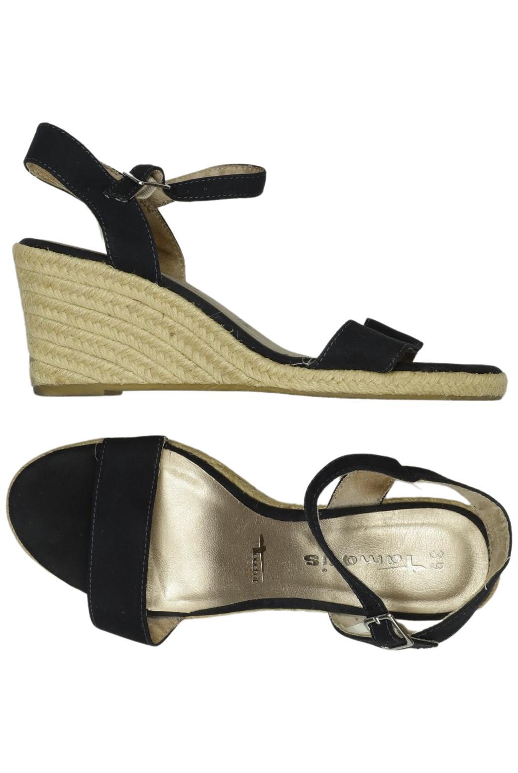 

Tamaris Damen Sandale, marineblau, Gr. 39