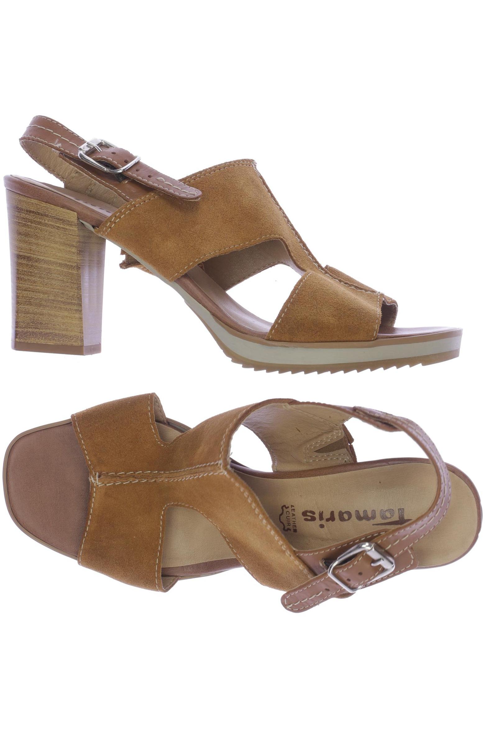 

Tamaris Damen Sandale, braun, Gr. 41