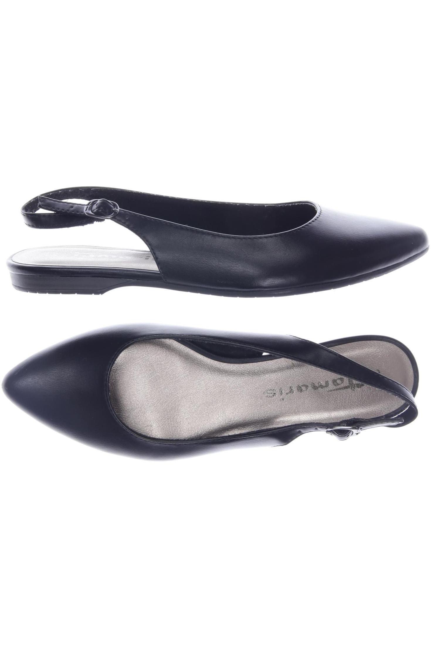 

Tamaris Damen Sandale, schwarz