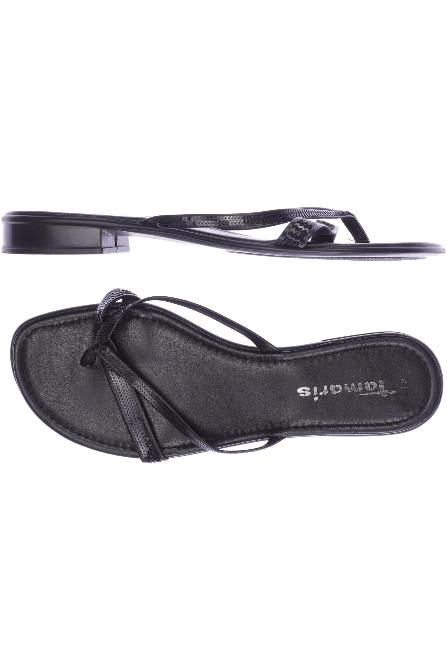 

Tamaris Damen Sandale, schwarz