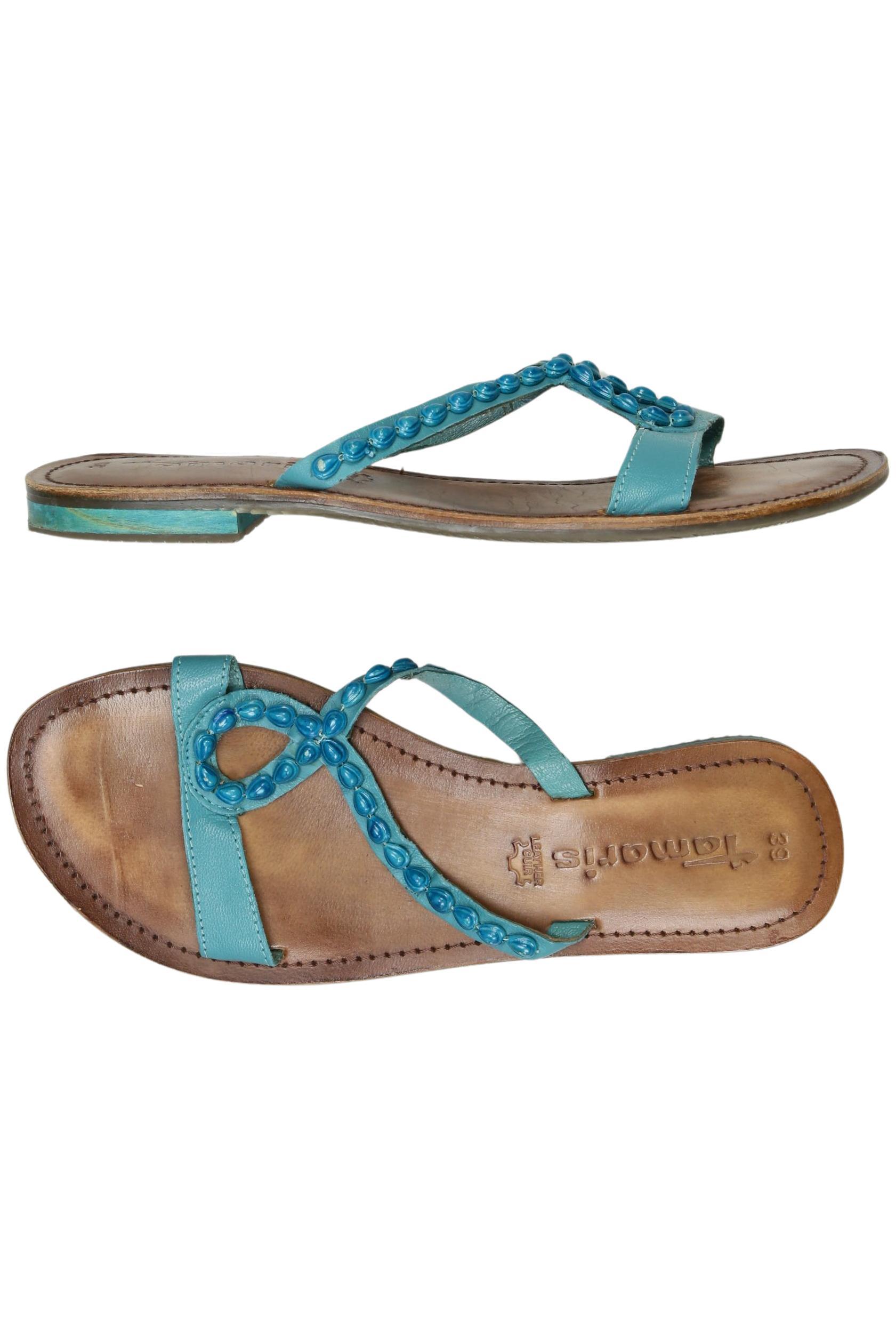 

Tamaris Damen Sandale, türkis, Gr. 39