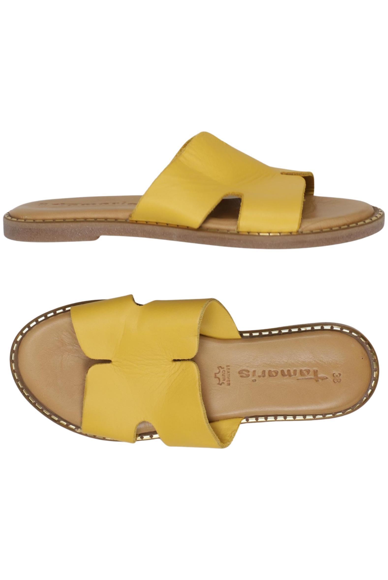 

Tamaris Damen Sandale, gelb, Gr. 38