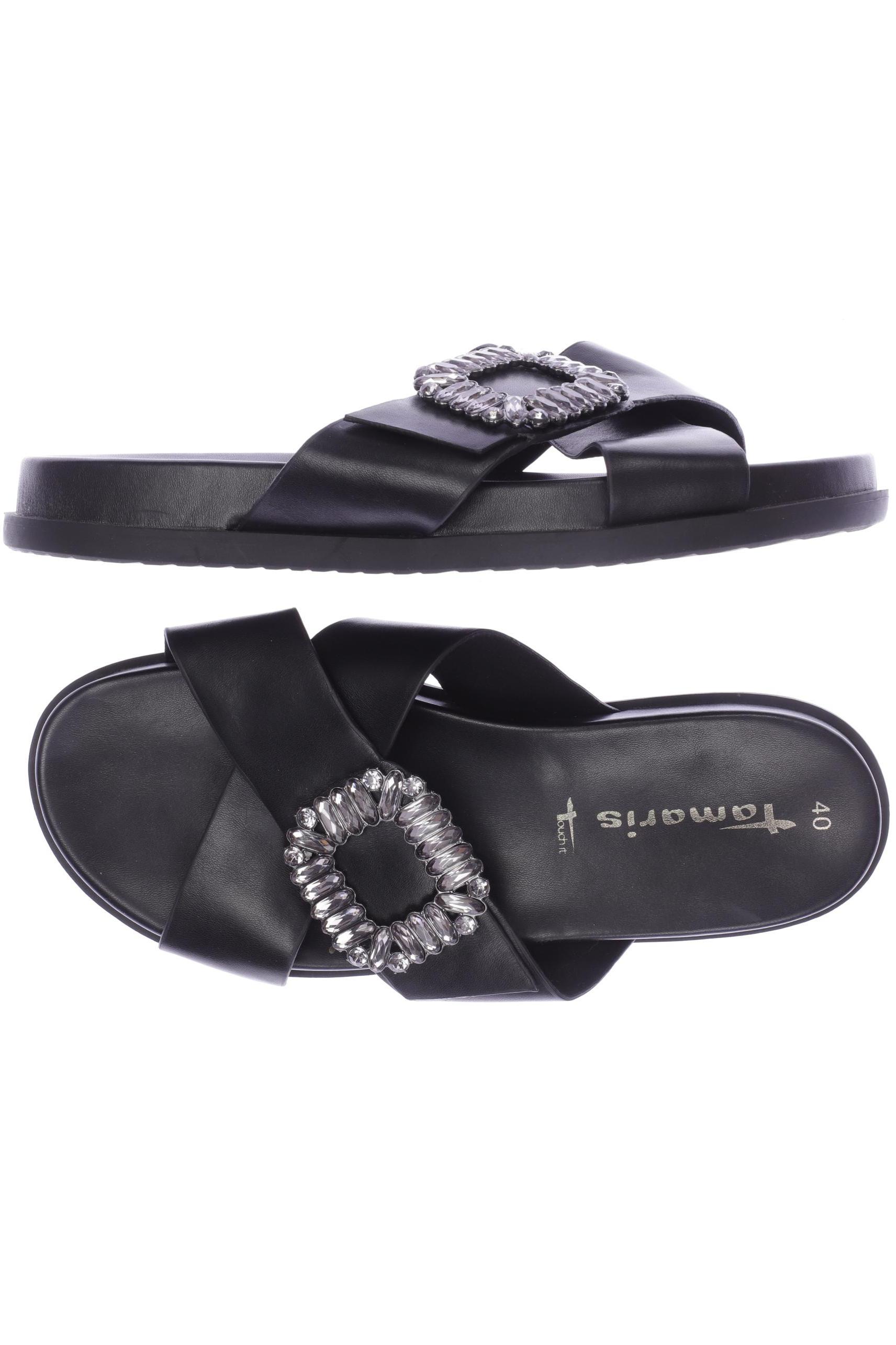 

Tamaris Damen Sandale, schwarz