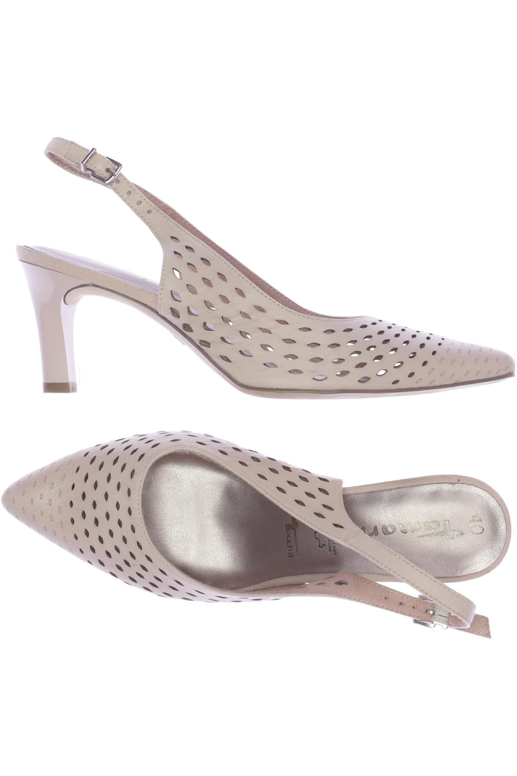 

Tamaris Damen Sandale, beige, Gr. 40