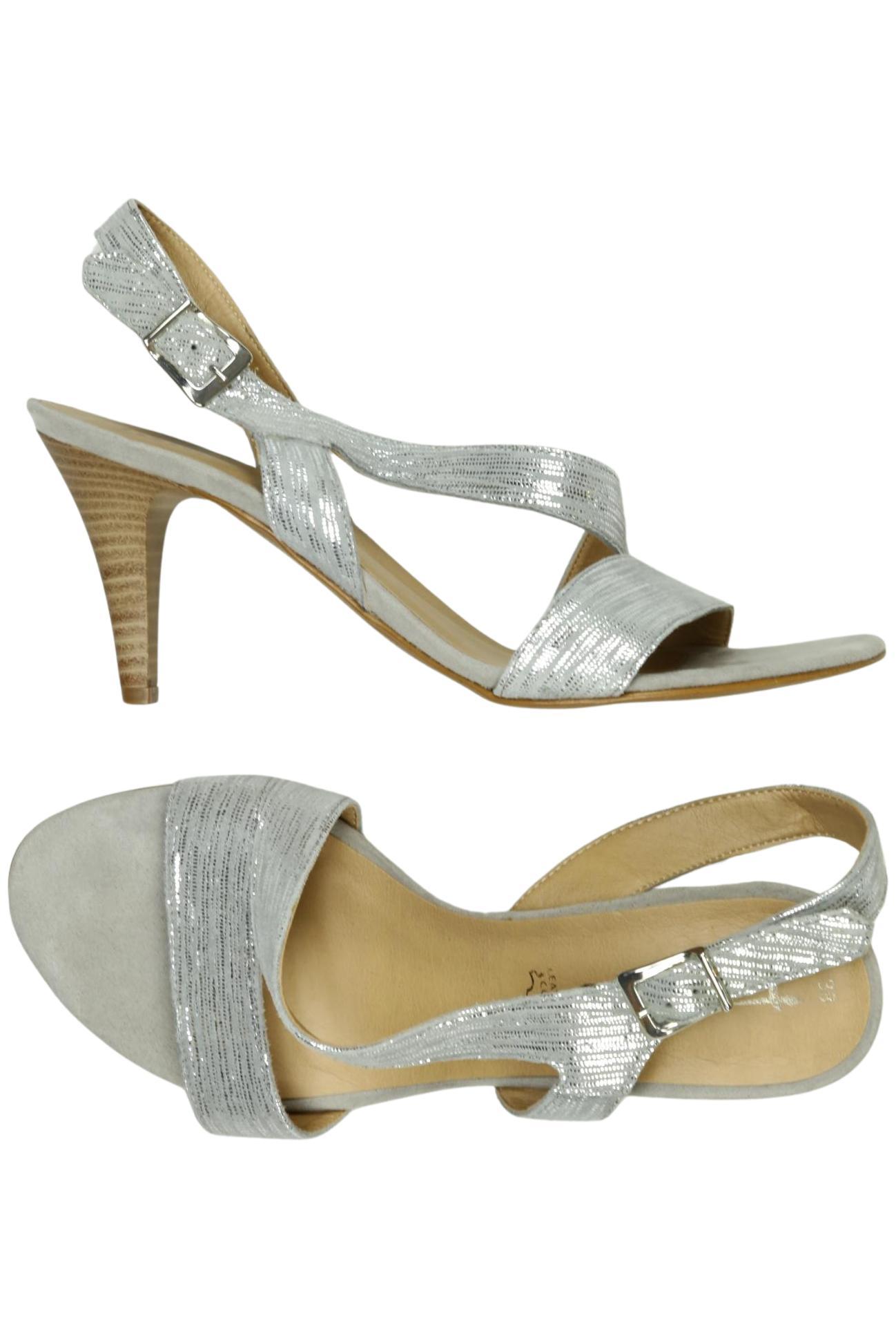 

Tamaris Damen Sandale, silber, Gr. 38
