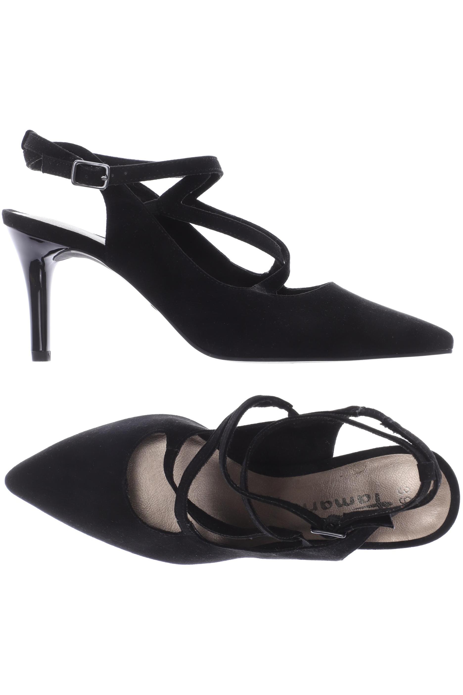 

Tamaris Damen Sandale, schwarz
