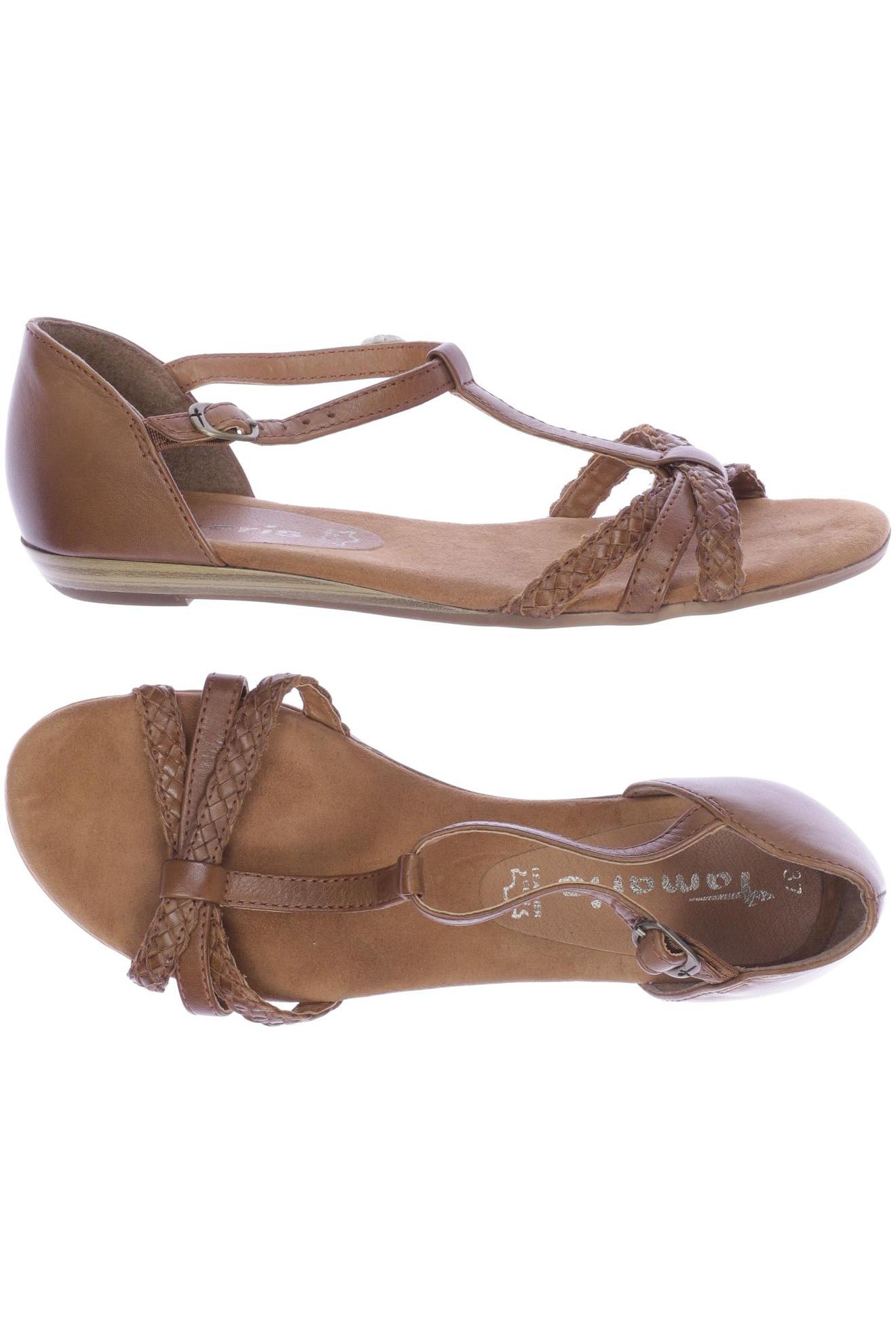 

Tamaris Damen Sandale, braun, Gr. 37