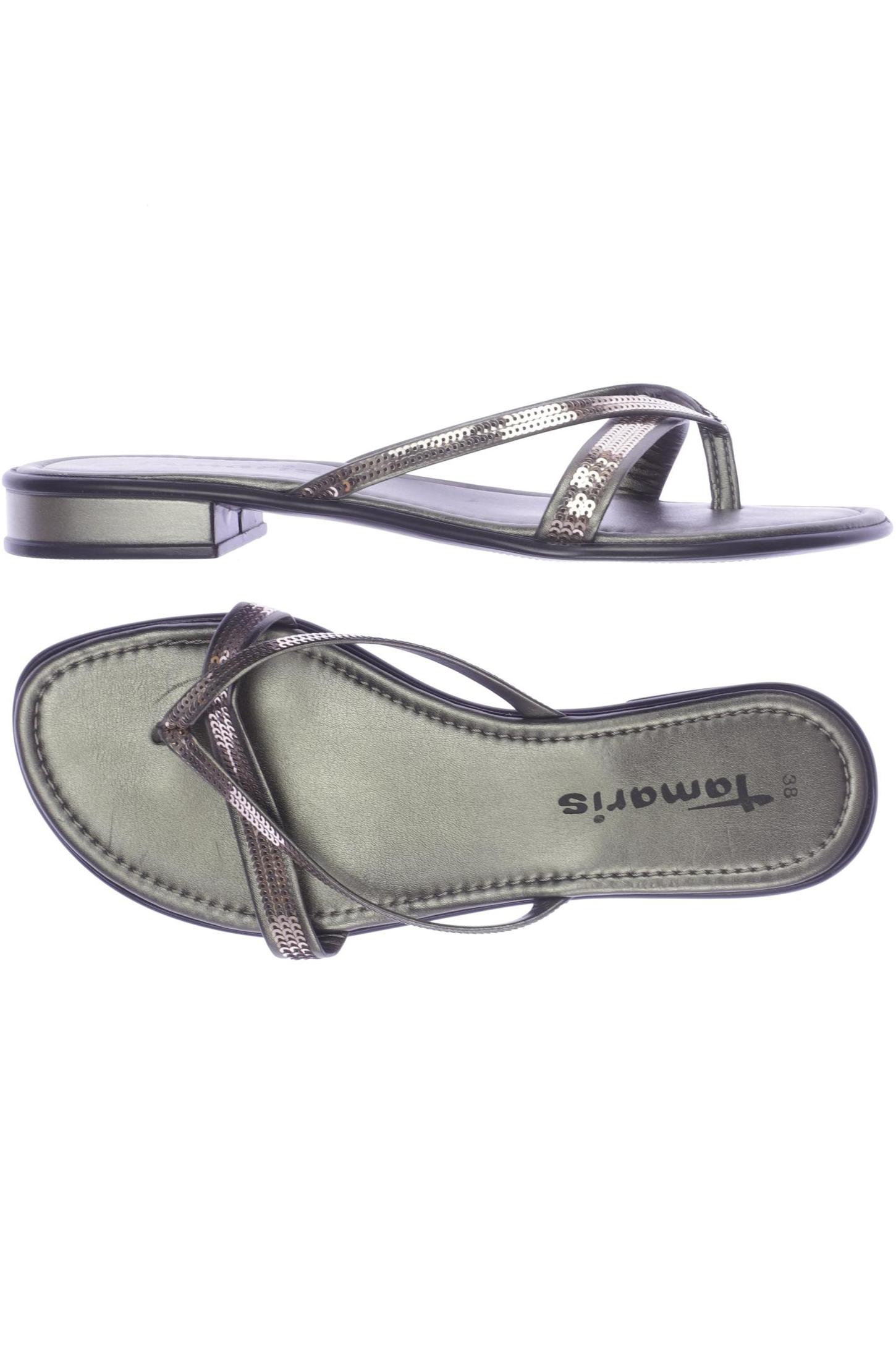

Tamaris Damen Sandale, beige, Gr. 38
