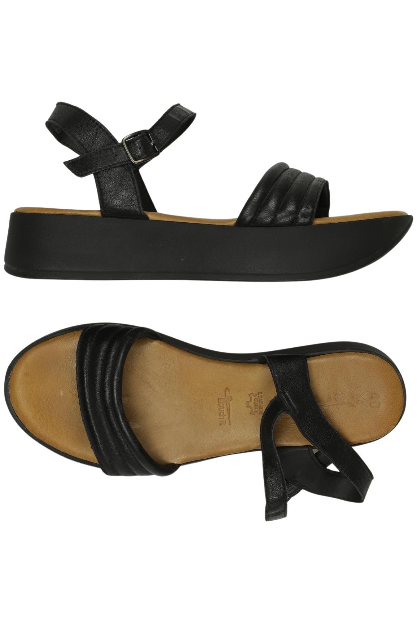 

Tamaris Damen Sandale, schwarz, Gr. 40