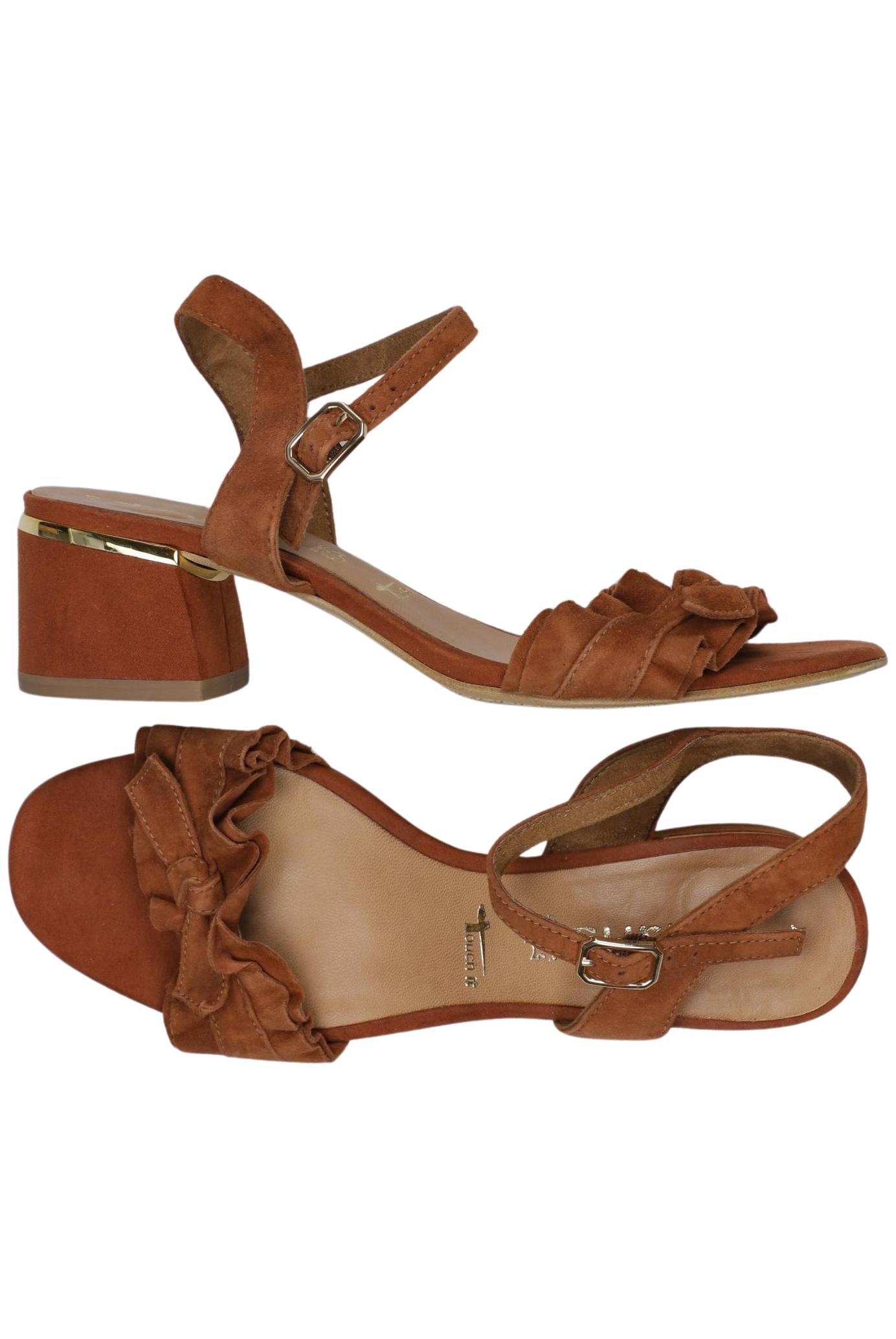 

Tamaris Damen Sandale, braun, Gr. 40