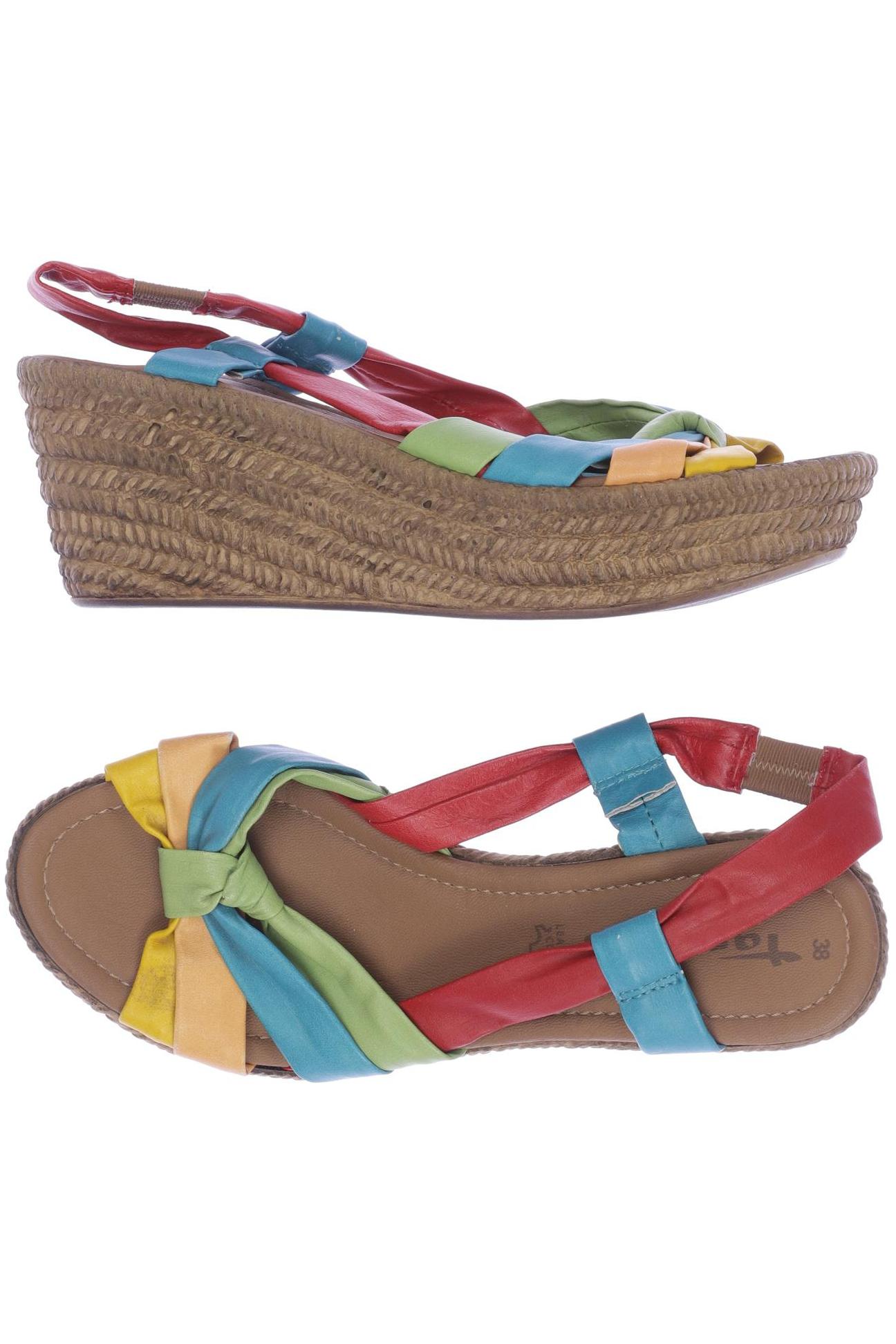 

Tamaris Damen Sandale, mehrfarbig, Gr. 38