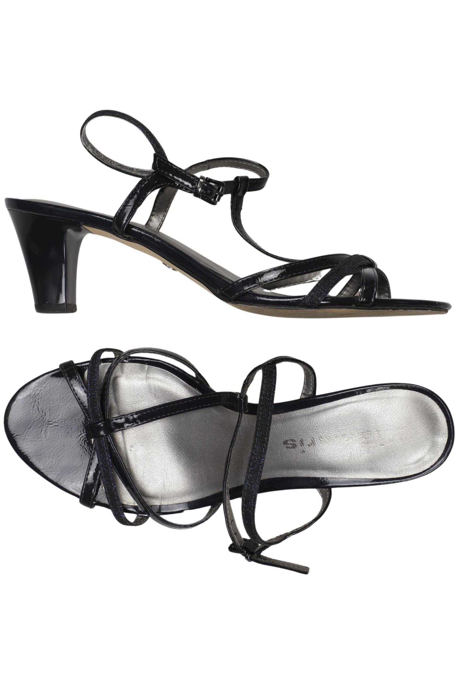 

Tamaris Damen Sandale, schwarz, Gr. 40