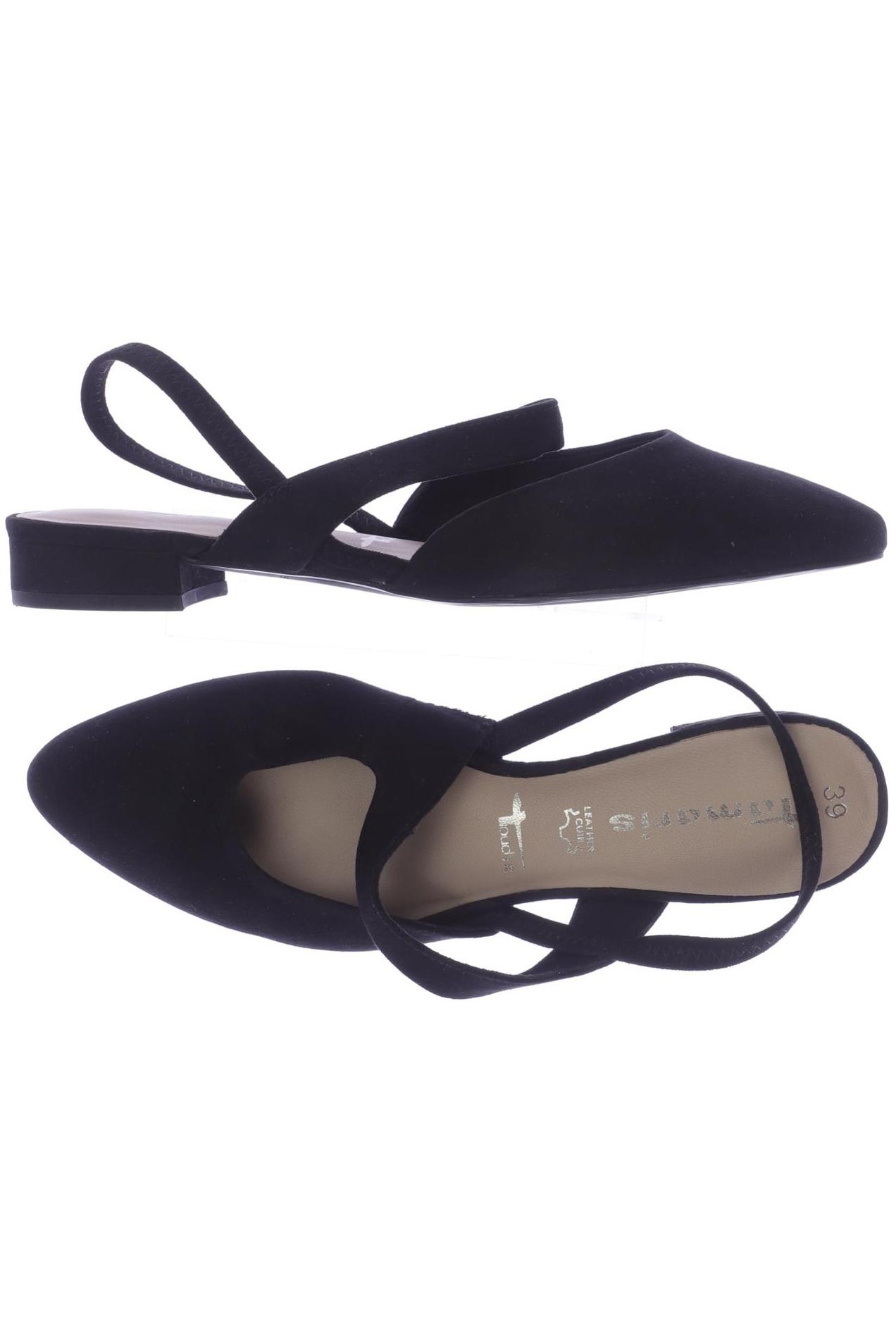 

Tamaris Damen Sandale, schwarz, Gr. 39