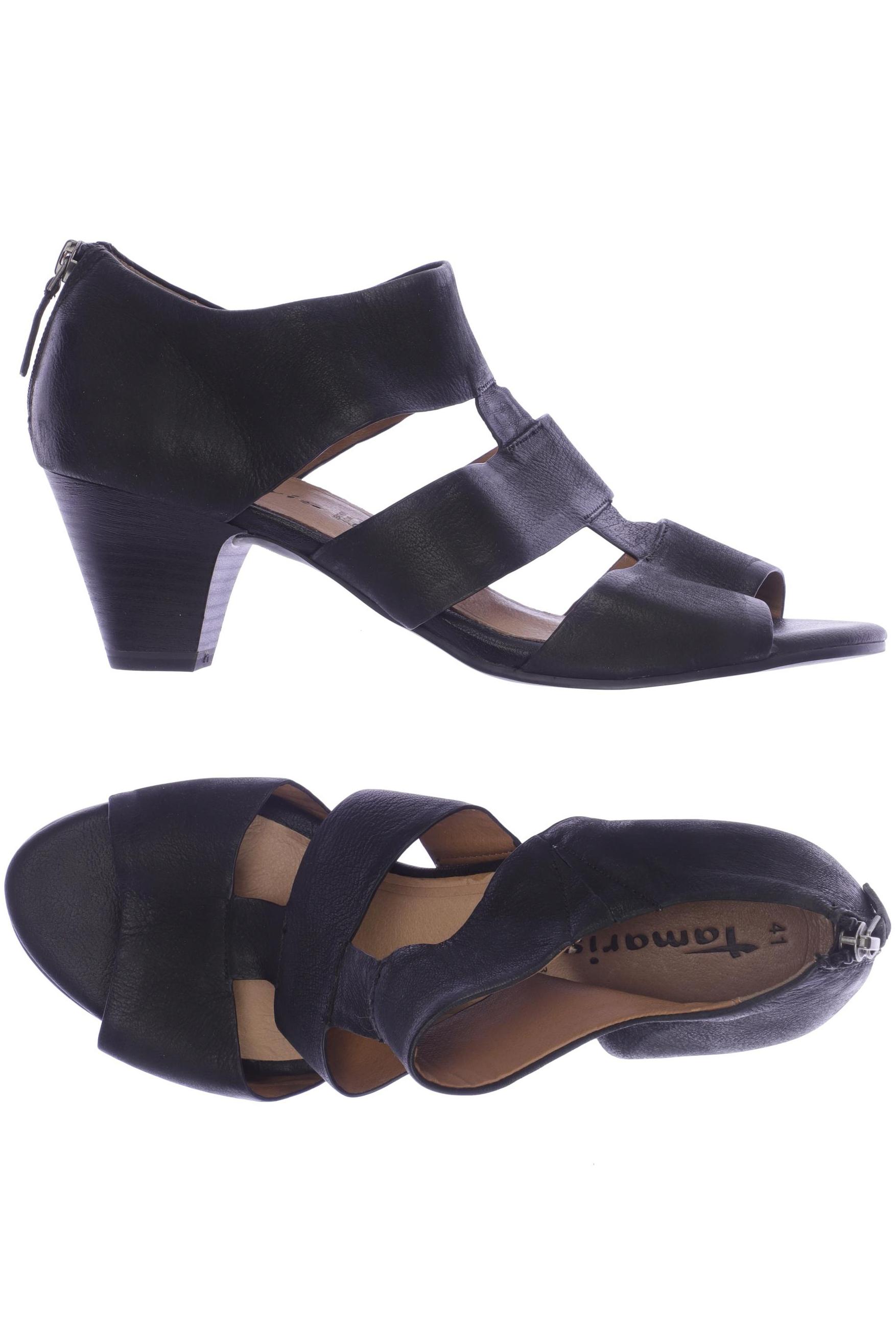 

Tamaris Damen Sandale, schwarz