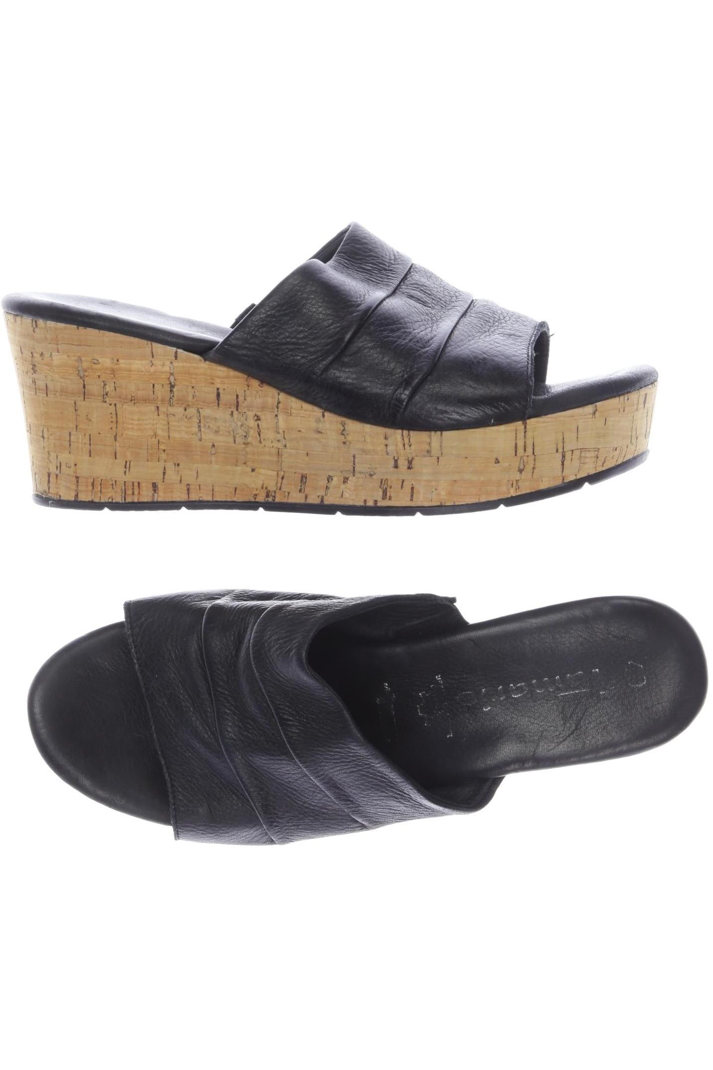 

Tamaris Damen Sandale, schwarz, Gr. 40