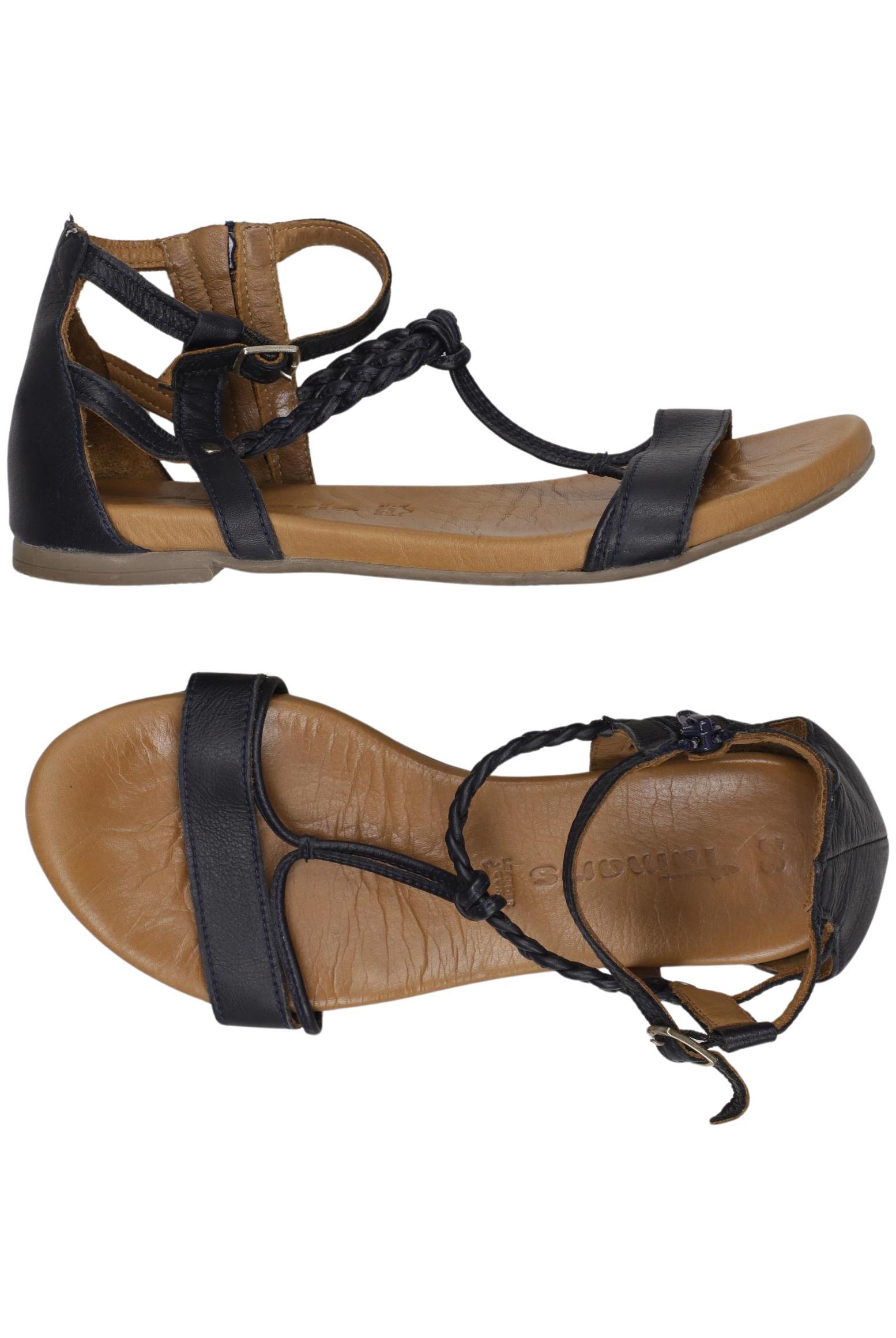 

Tamaris Damen Sandale, marineblau, Gr. 38