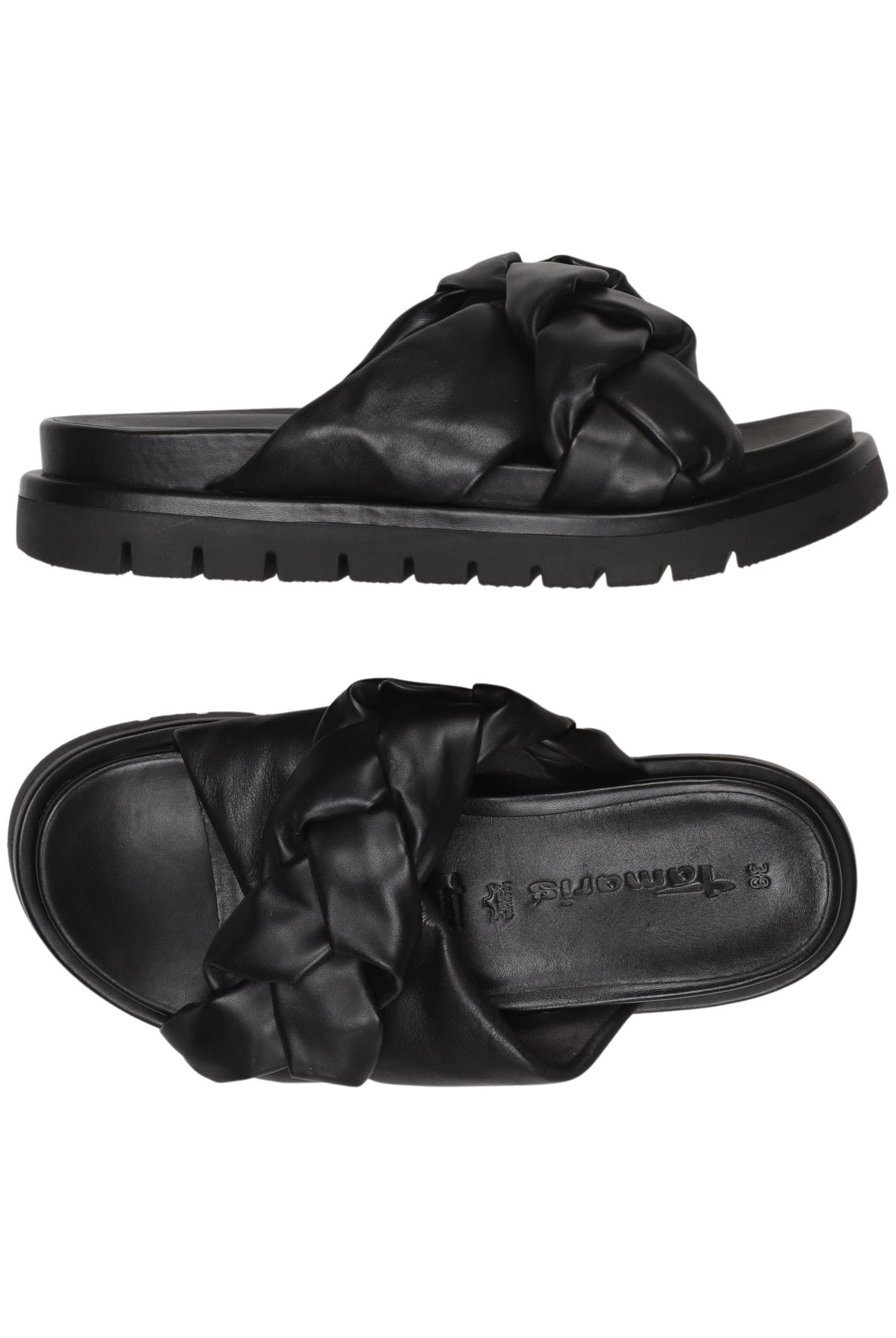 

Tamaris Damen Sandale, schwarz, Gr. 38