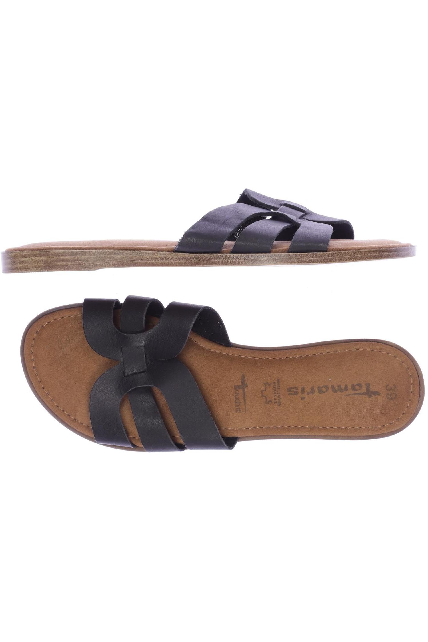

Tamaris Damen Sandale, schwarz, Gr. 39