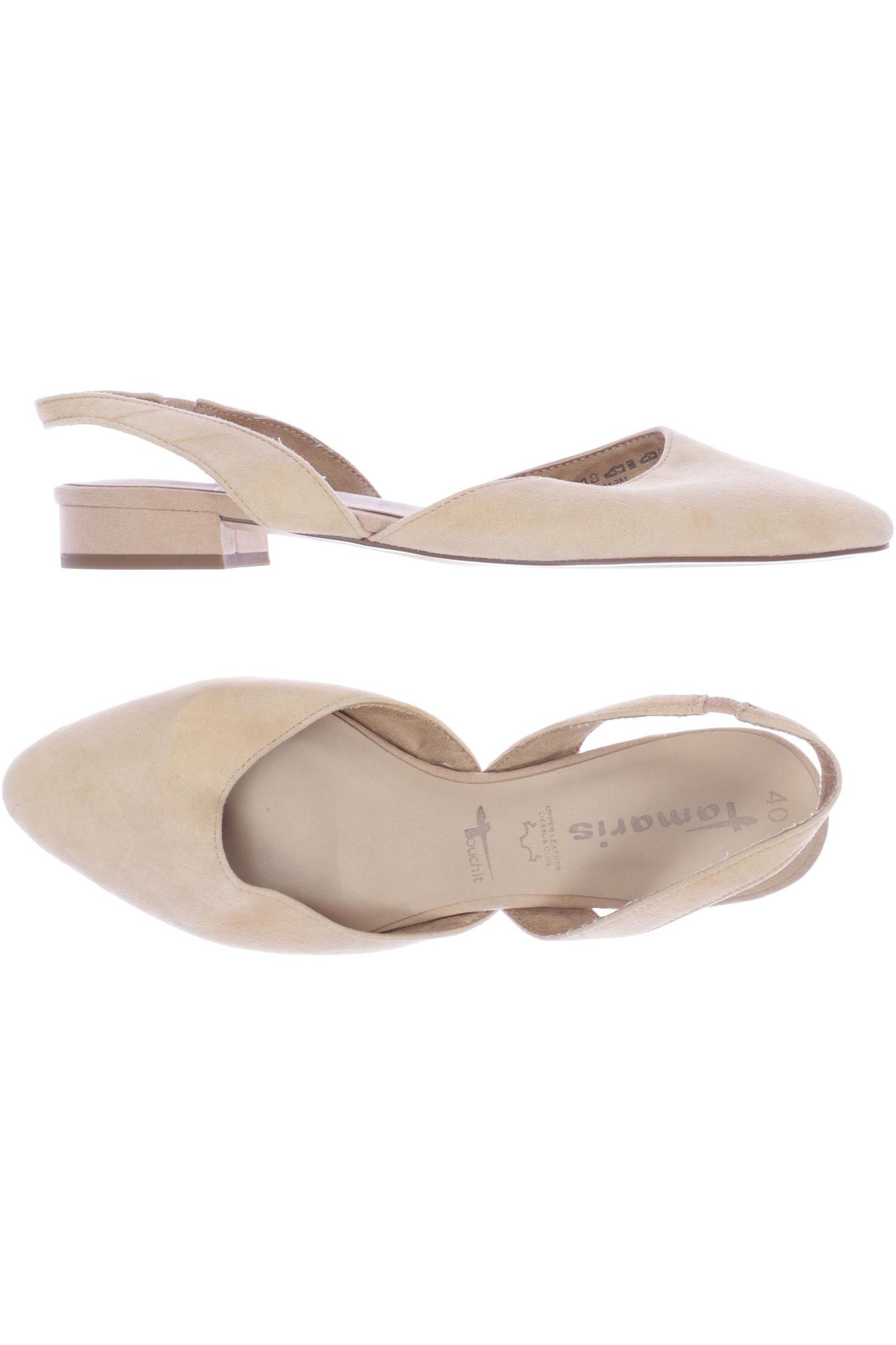 

Tamaris Damen Sandale, beige, Gr. 40