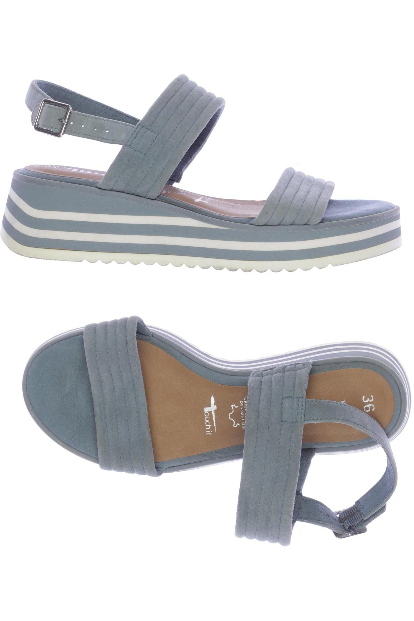 

Tamaris Damen Sandale, türkis, Gr. 36