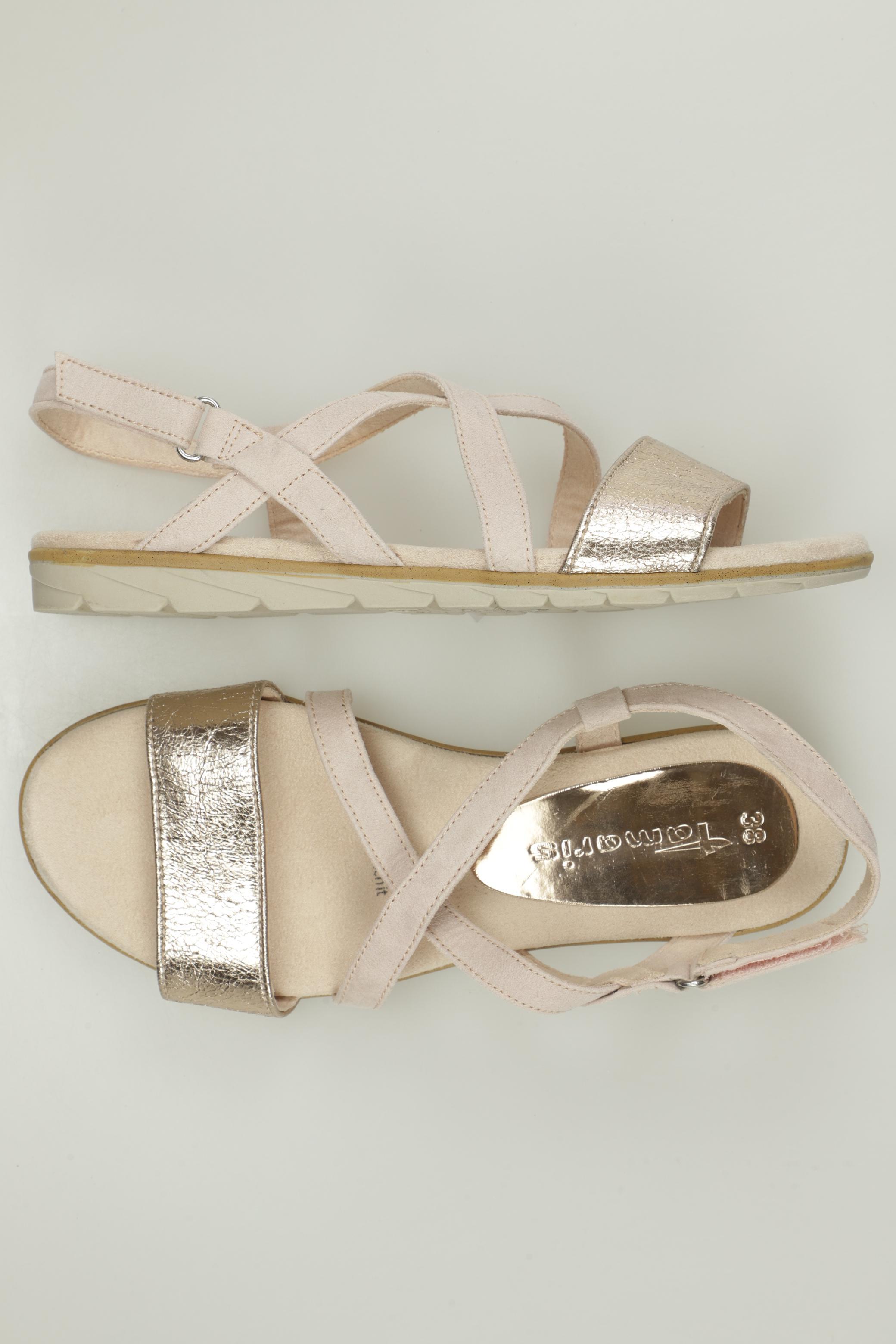 

Tamaris Damen Sandale, gold