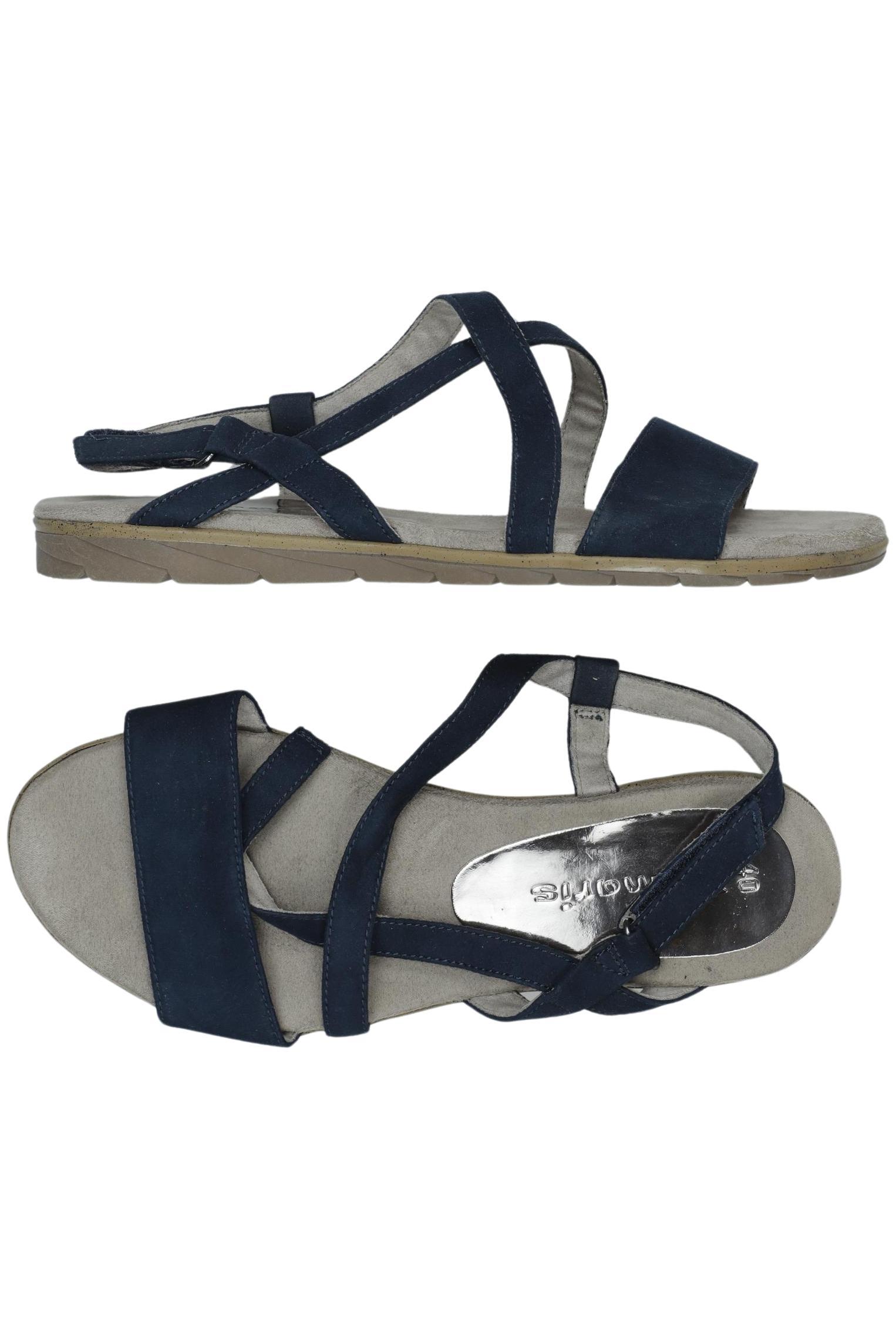 

Tamaris Damen Sandale, marineblau, Gr. 40