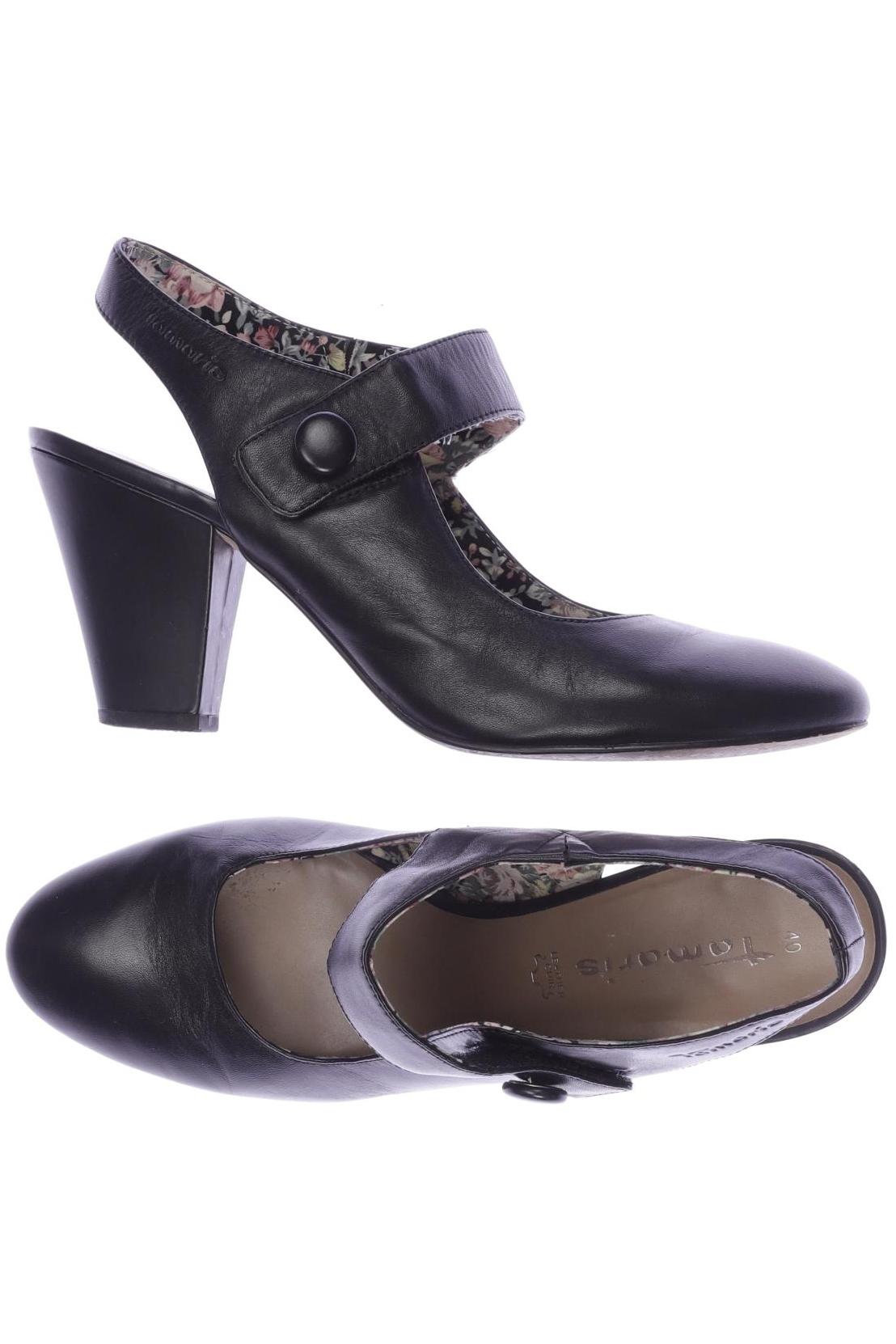 

Tamaris Damen Sandale, schwarz, Gr. 40