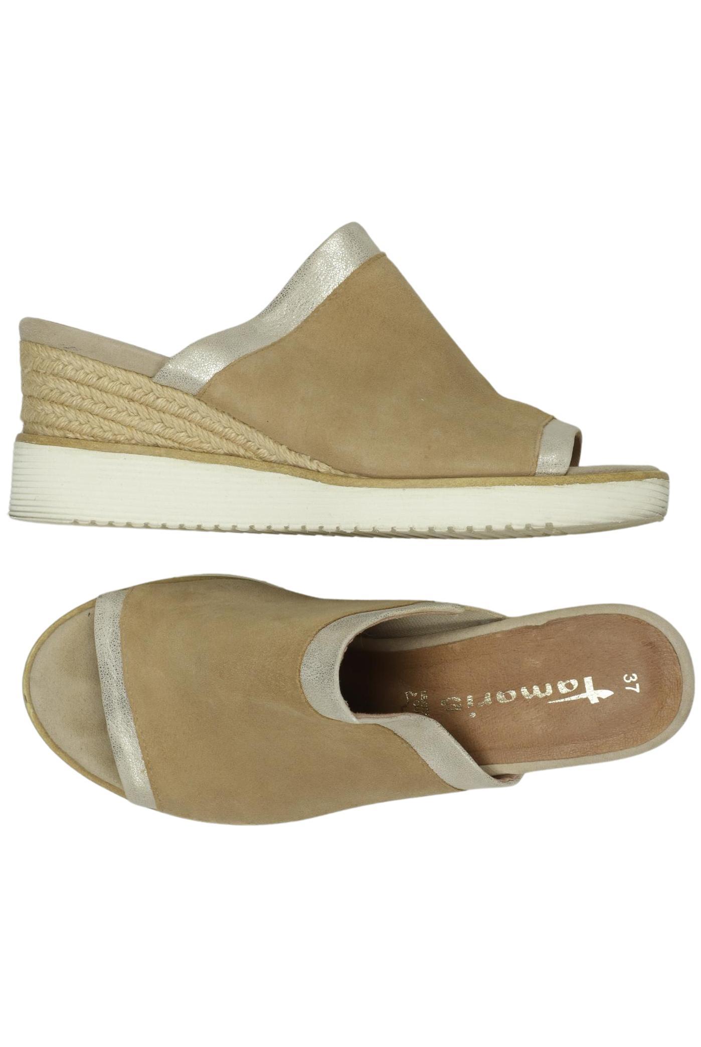 

Tamaris Damen Sandale, beige, Gr. 37