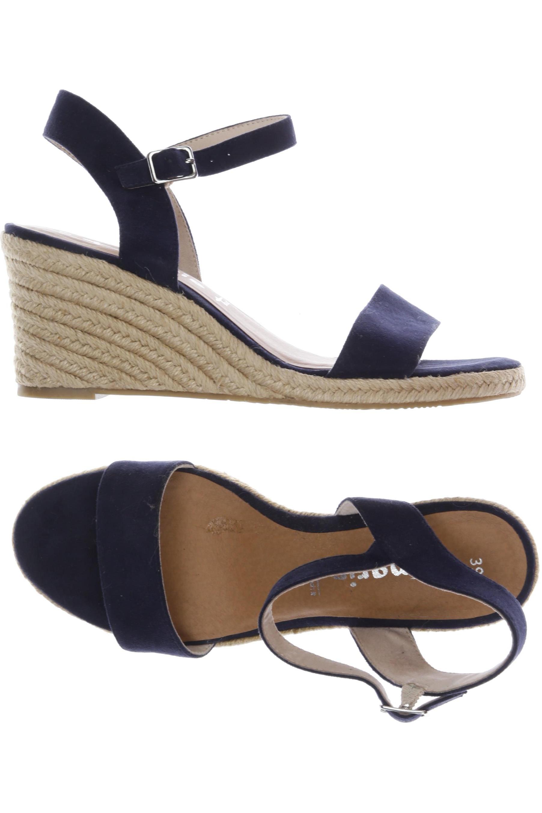 

Tamaris Damen Sandale, marineblau, Gr. 39