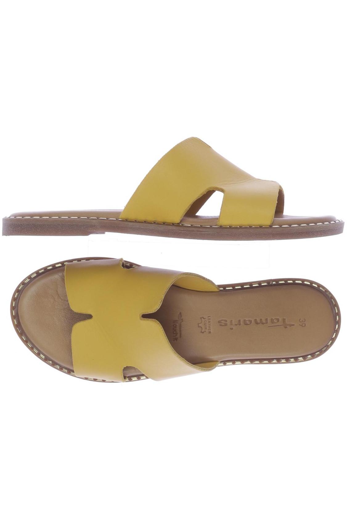 

Tamaris Damen Sandale, gelb, Gr. 39