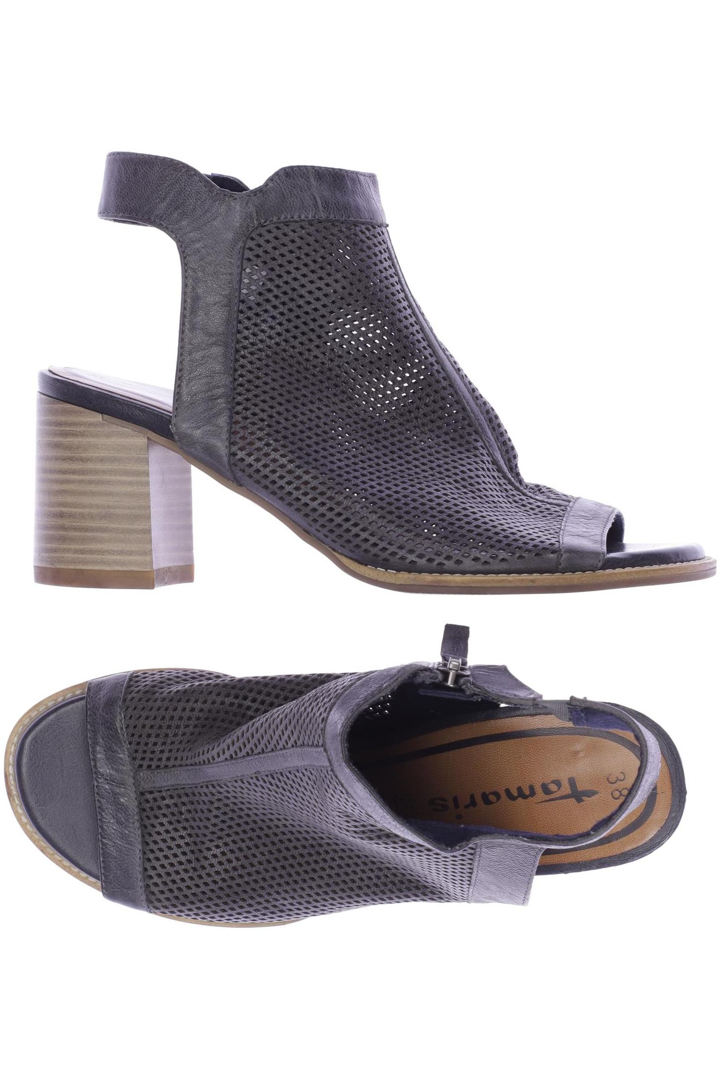 

Tamaris Damen Sandale, grau, Gr. 38