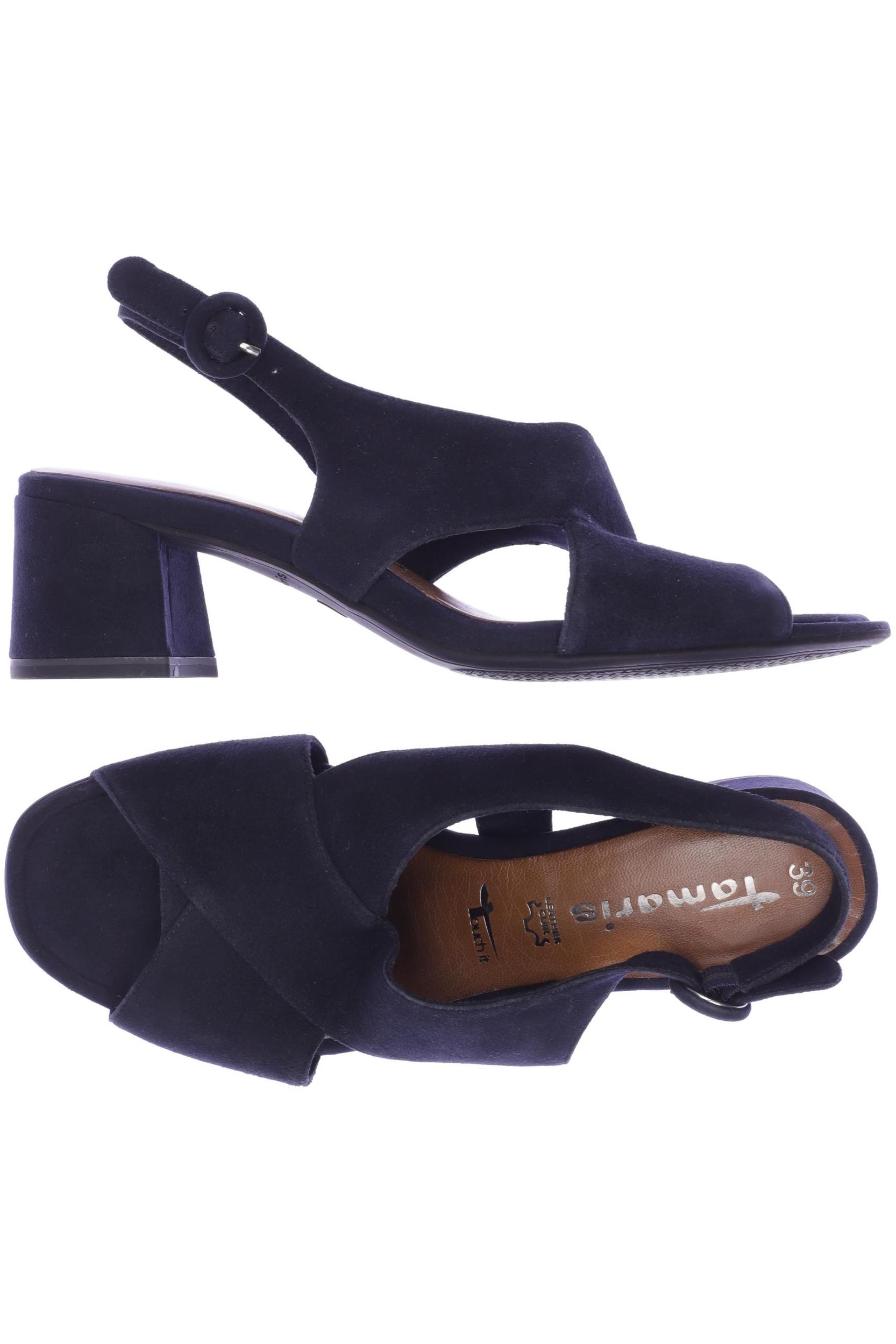 

Tamaris Damen Sandale, marineblau, Gr. 39