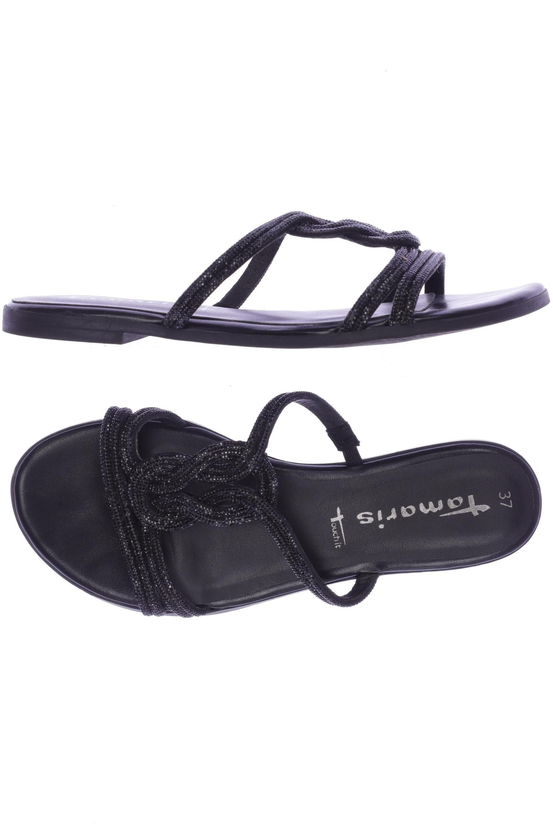 

Tamaris Damen Sandale, schwarz, Gr. 37