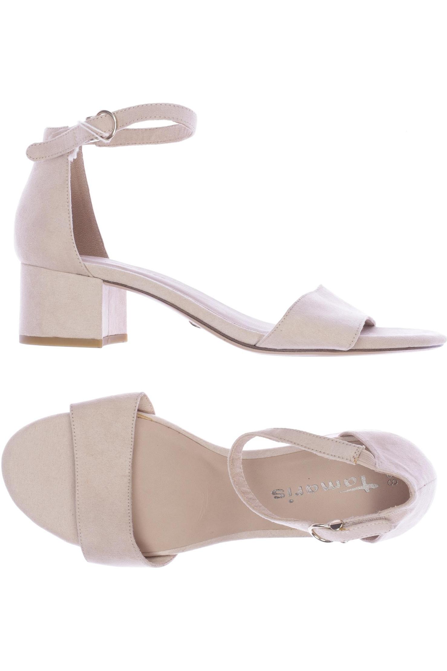 

Tamaris Damen Sandale, beige, Gr. 38