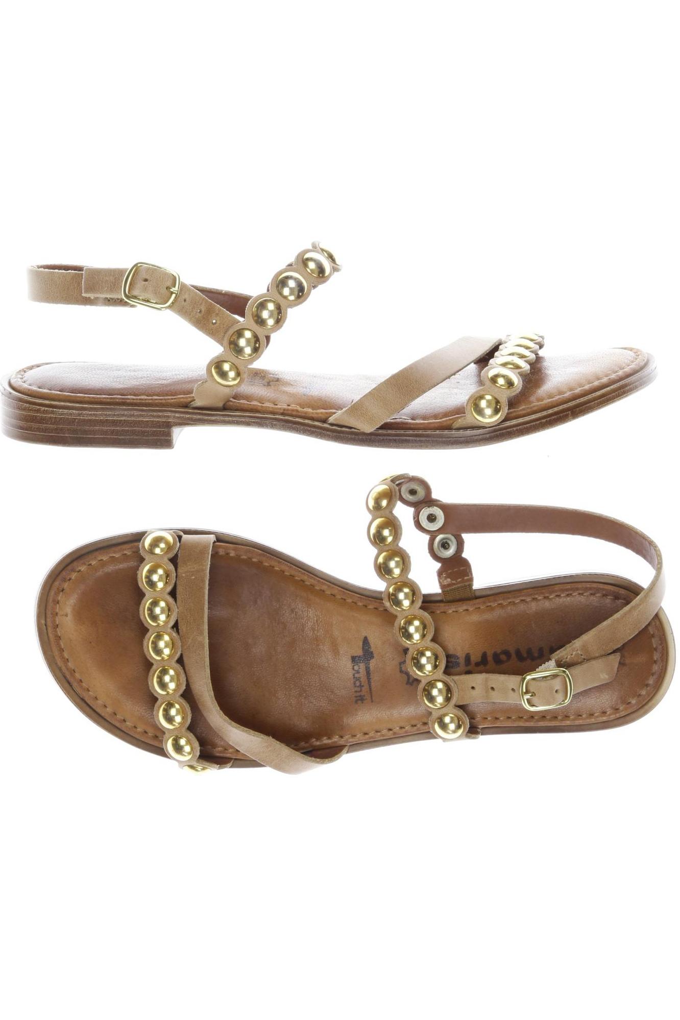 

Tamaris Damen Sandale, braun, Gr. 37