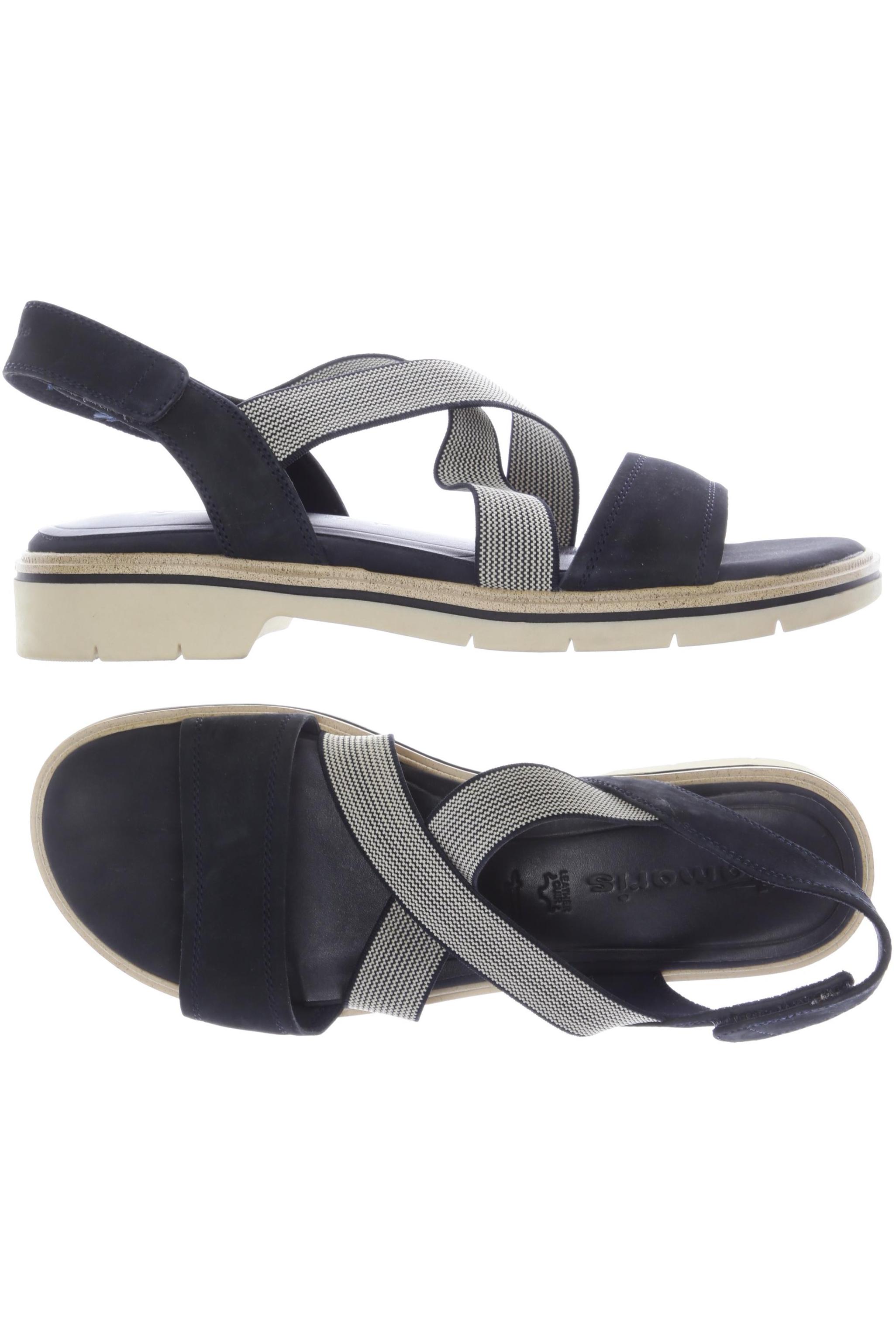 

Tamaris Damen Sandale, marineblau, Gr. 41