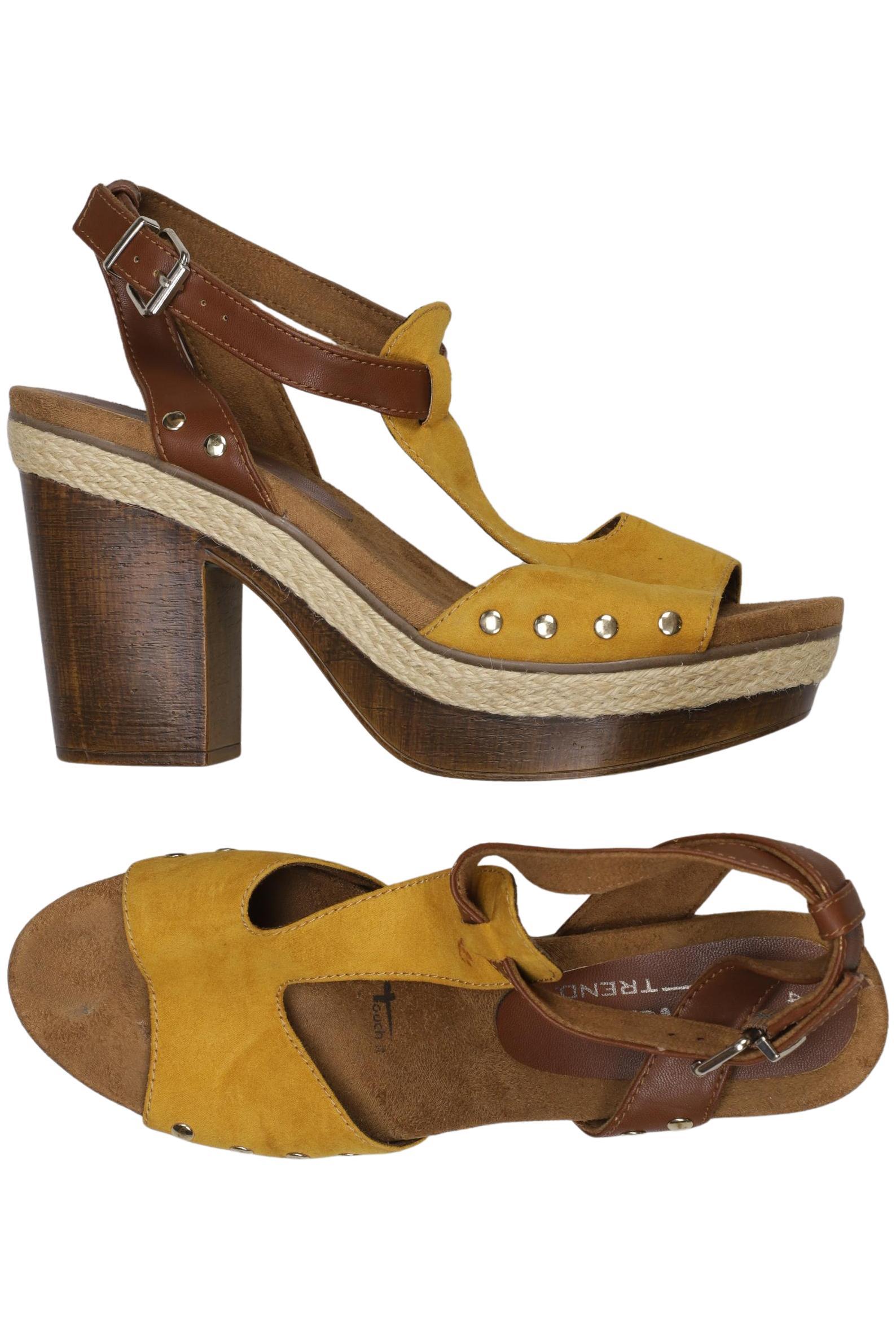 

Tamaris Damen Sandale, gelb, Gr. 40