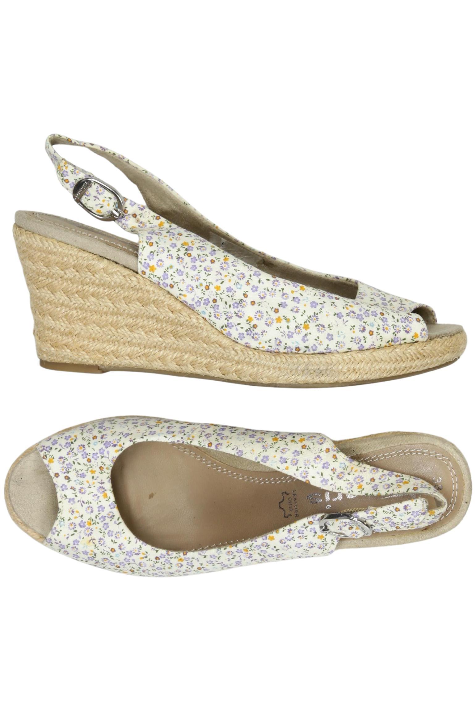 

Tamaris Damen Sandale, weiß, Gr. 38