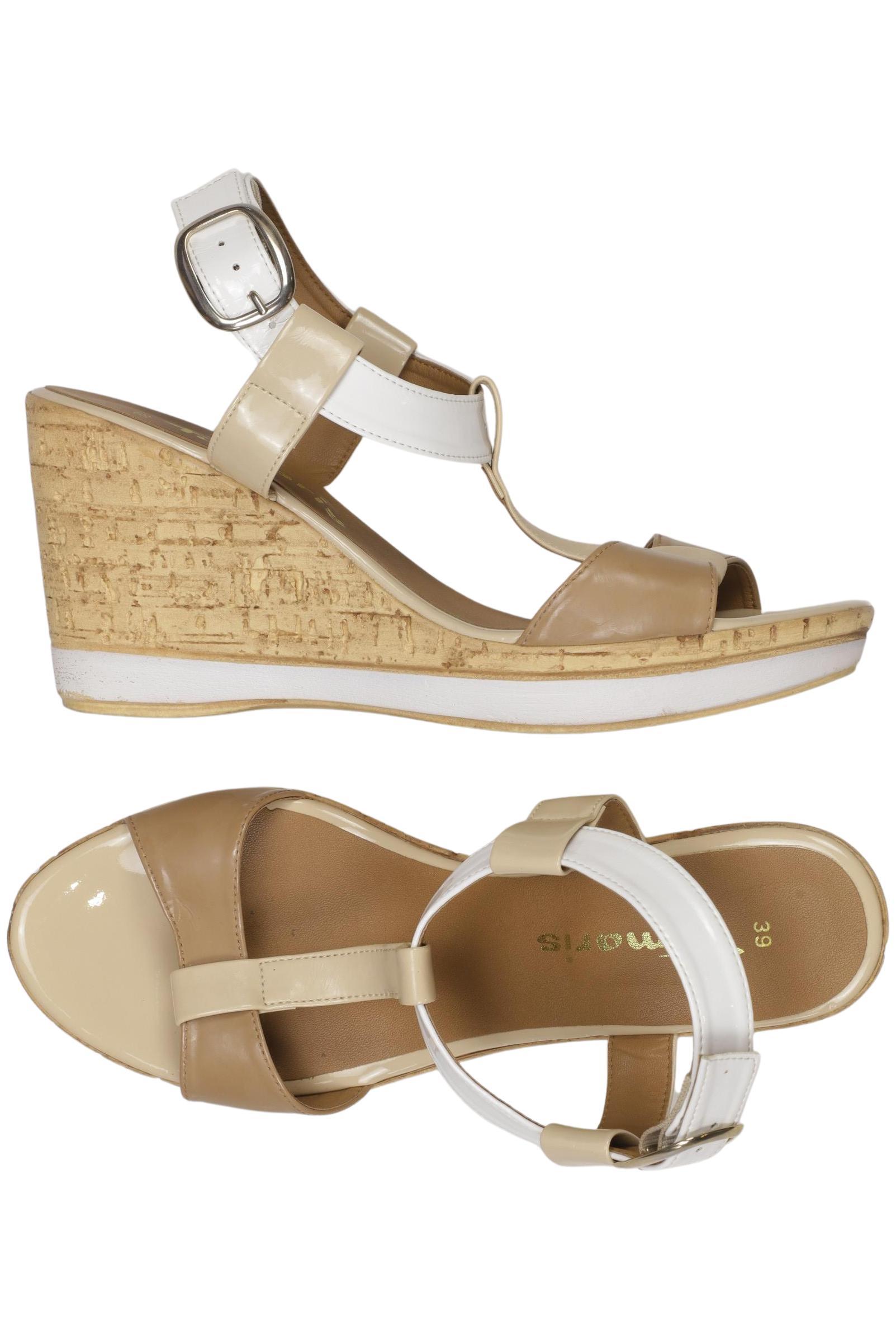 

Tamaris Damen Sandale, beige, Gr. 39