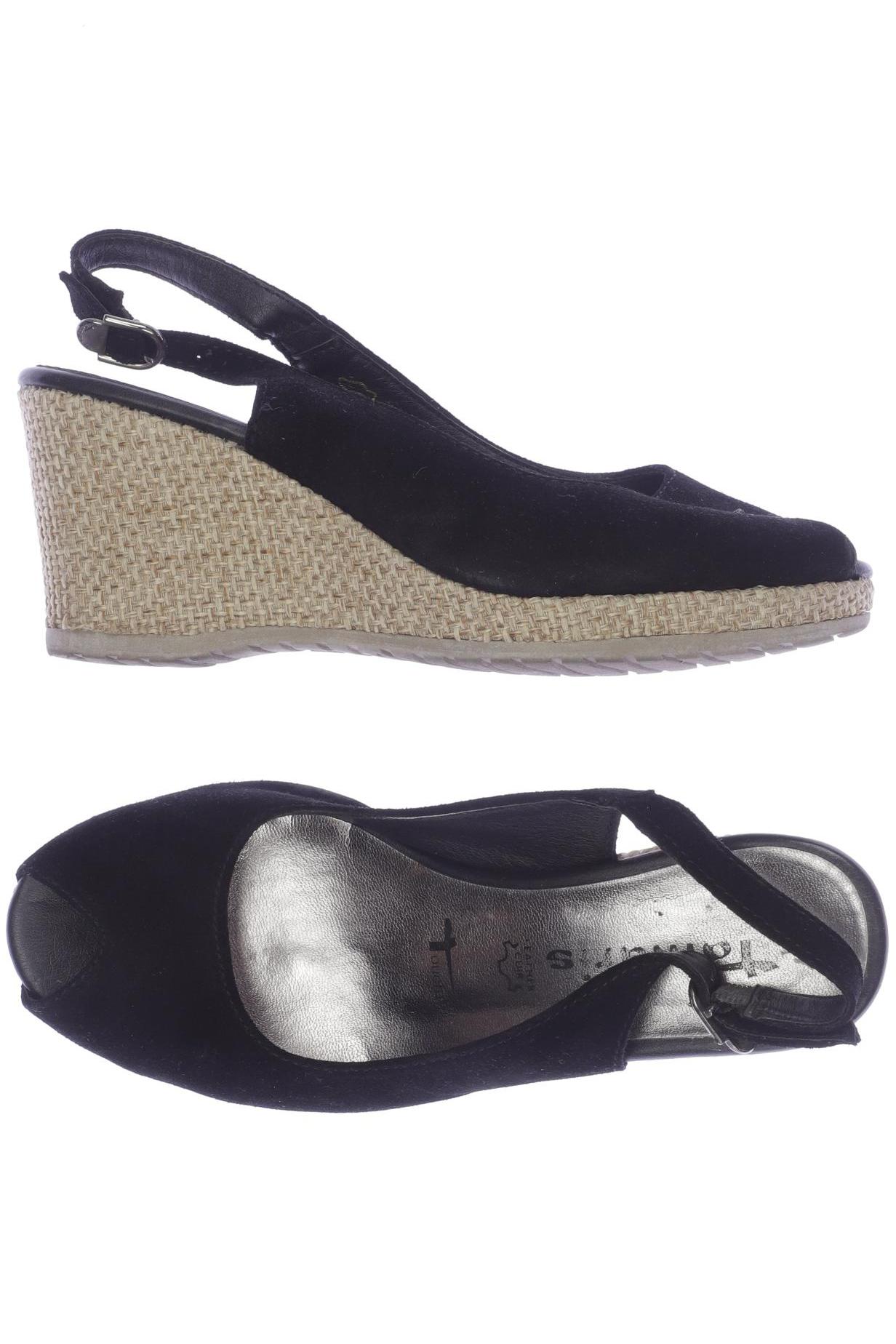 

Tamaris Damen Sandale, schwarz, Gr. 37