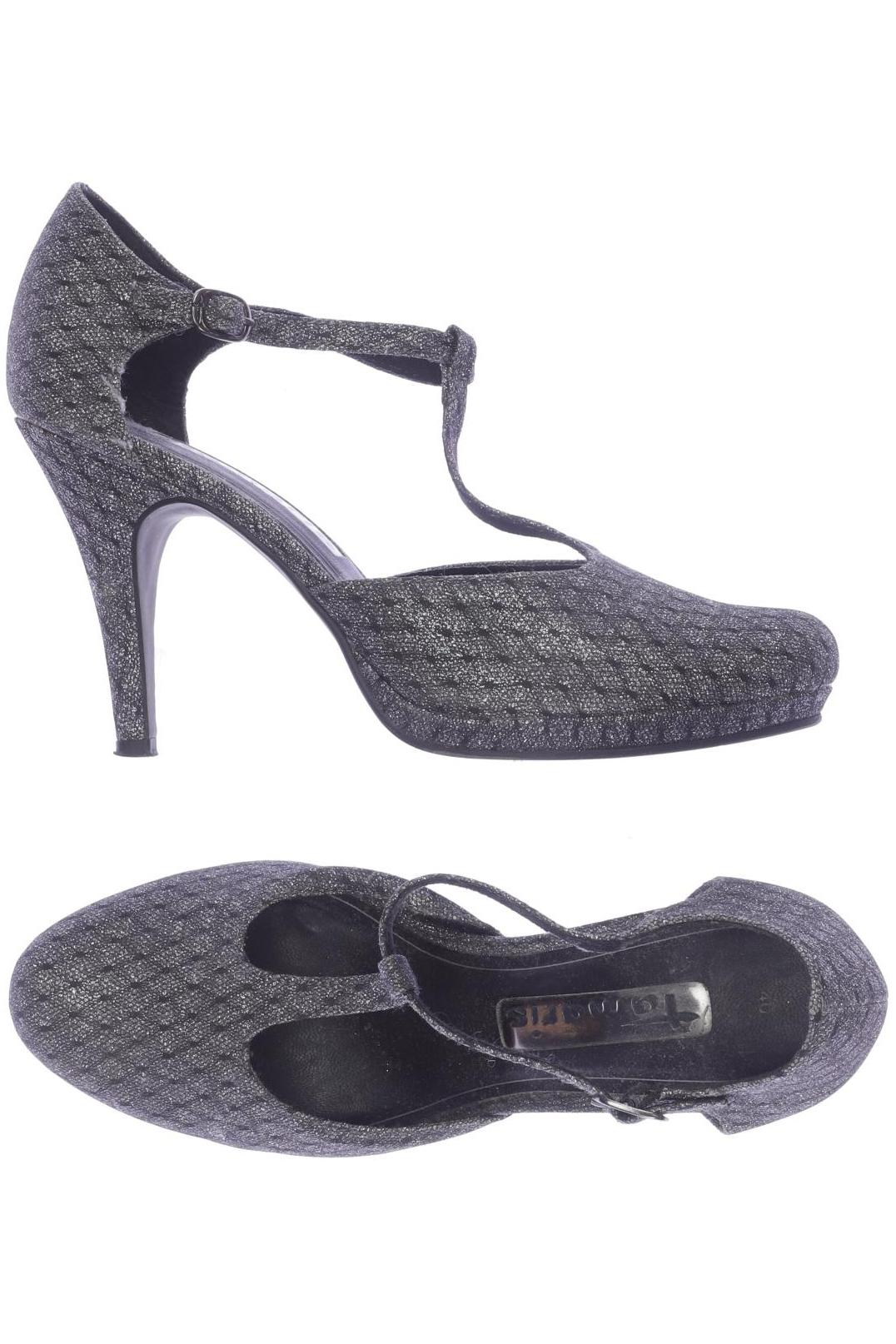 

Tamaris Damen Sandale, silber, Gr. 40