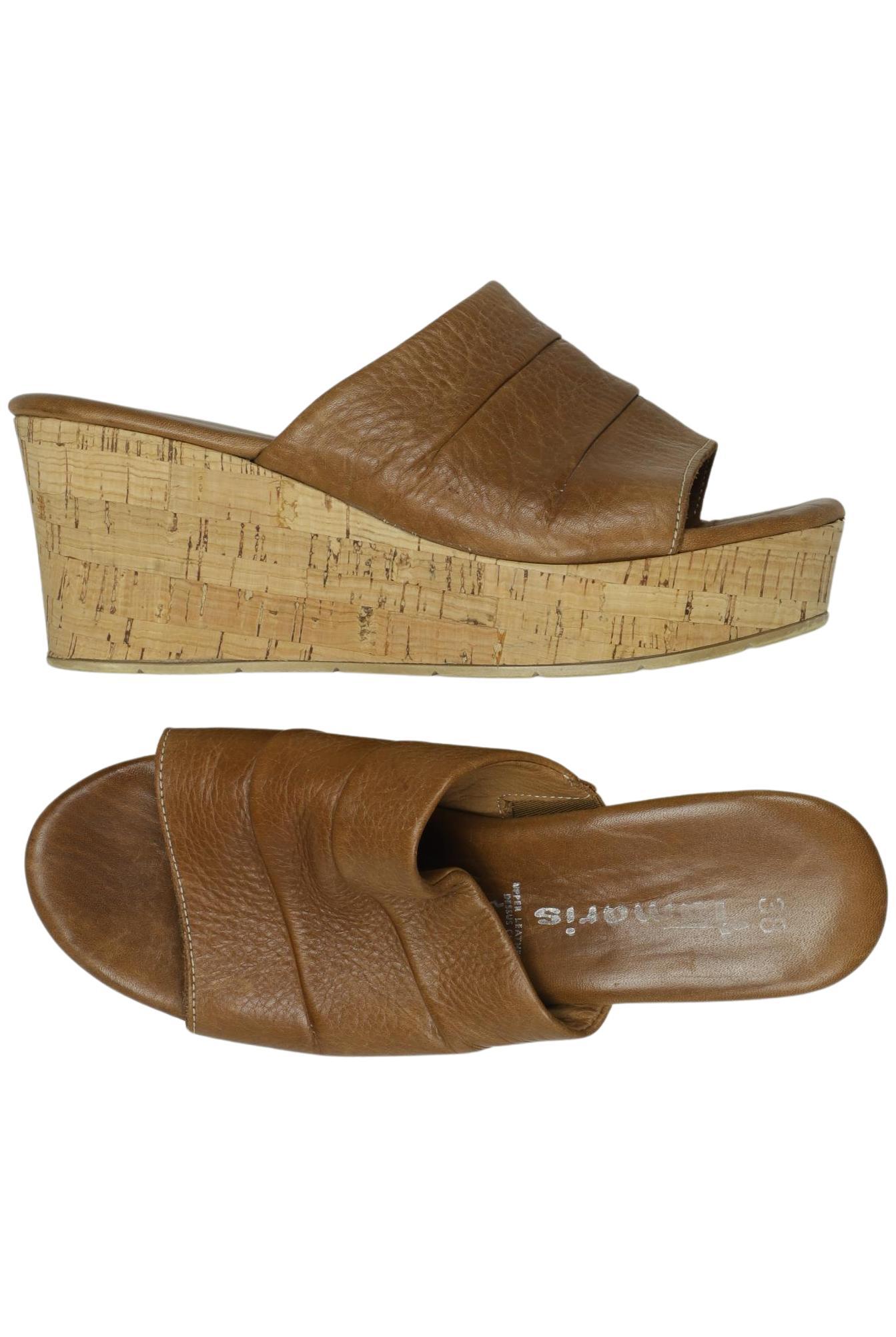 

Tamaris Damen Sandale, braun, Gr. 38