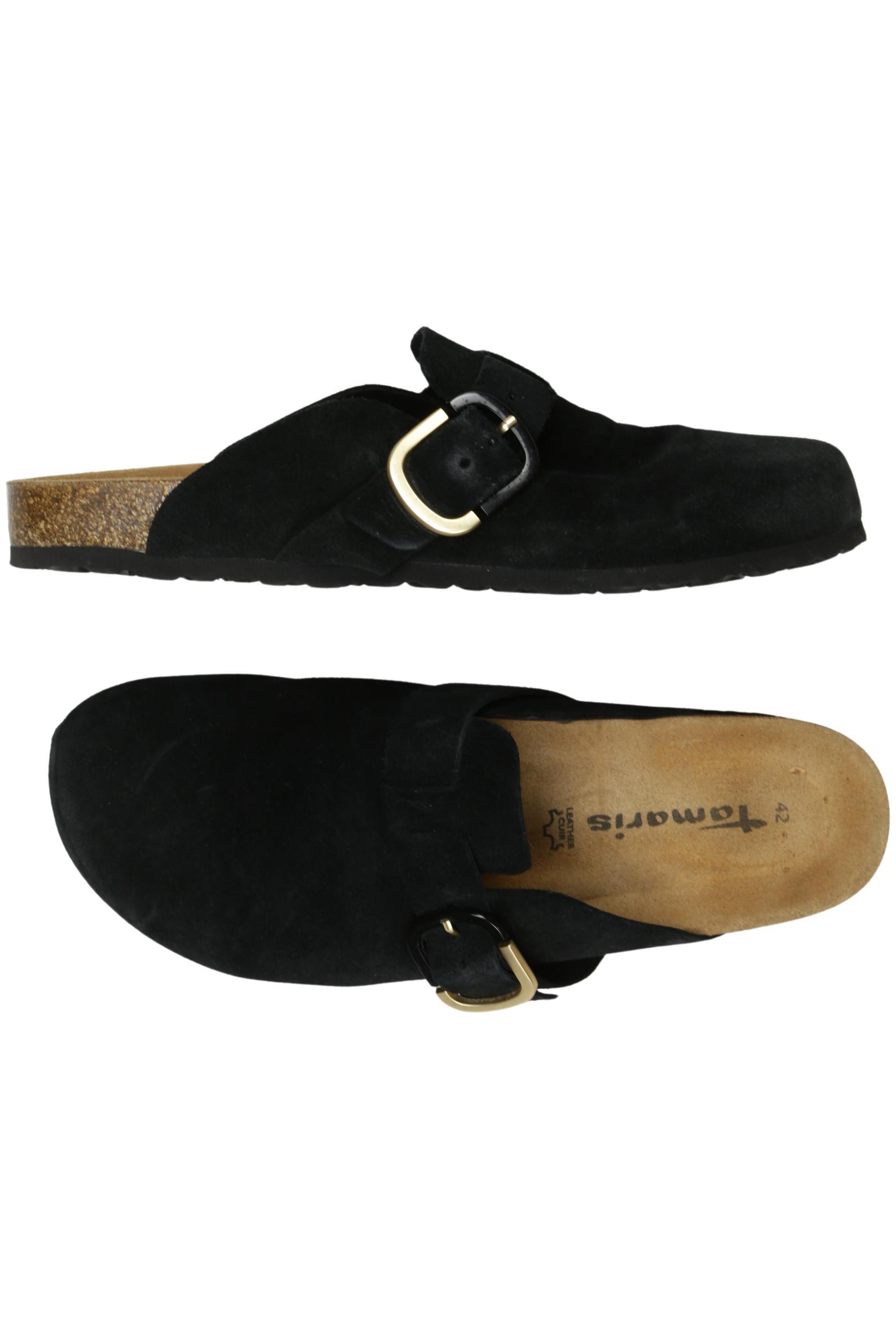 

Tamaris Damen Sandale, schwarz, Gr. 42