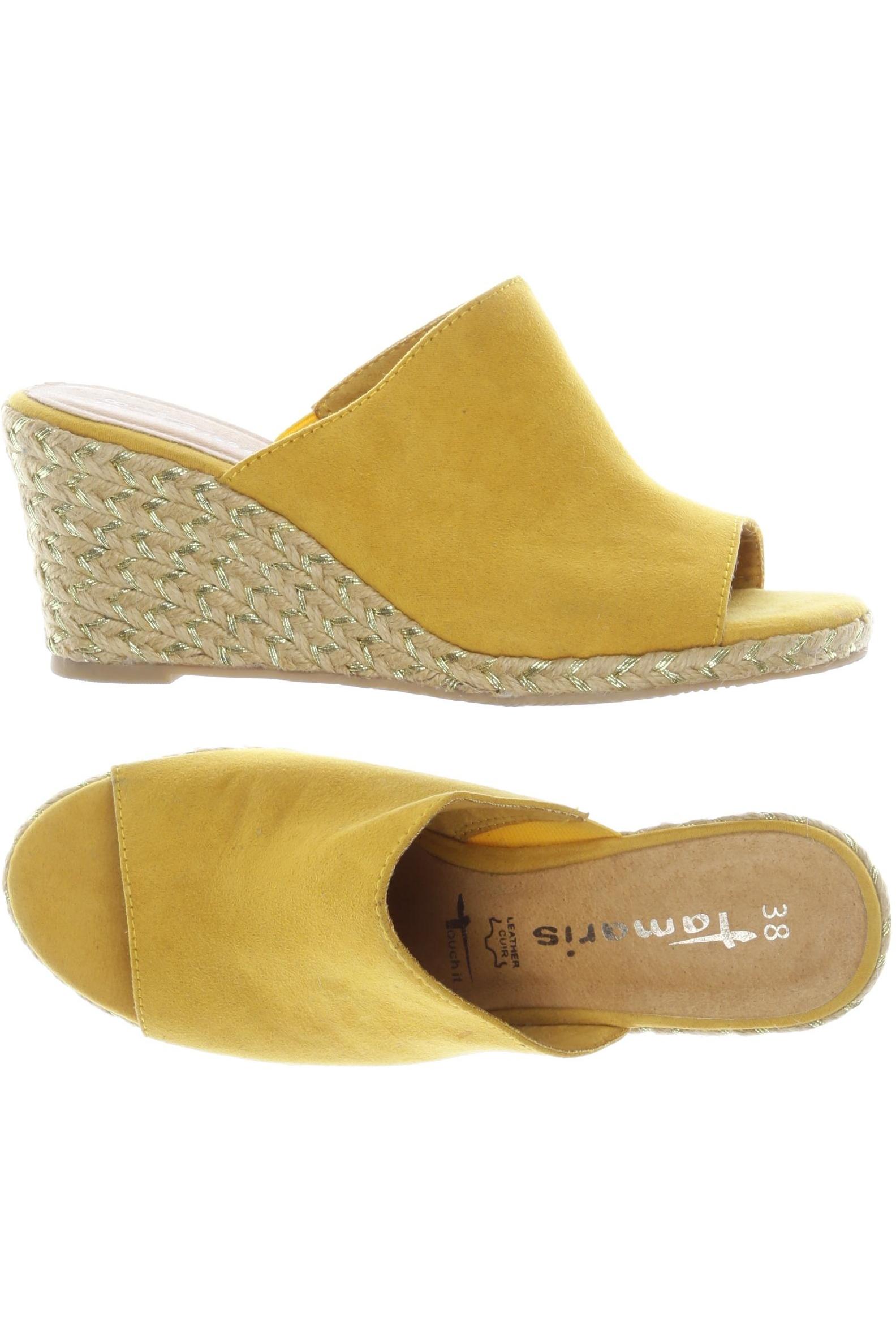 

Tamaris Damen Sandale, orange, Gr. 38