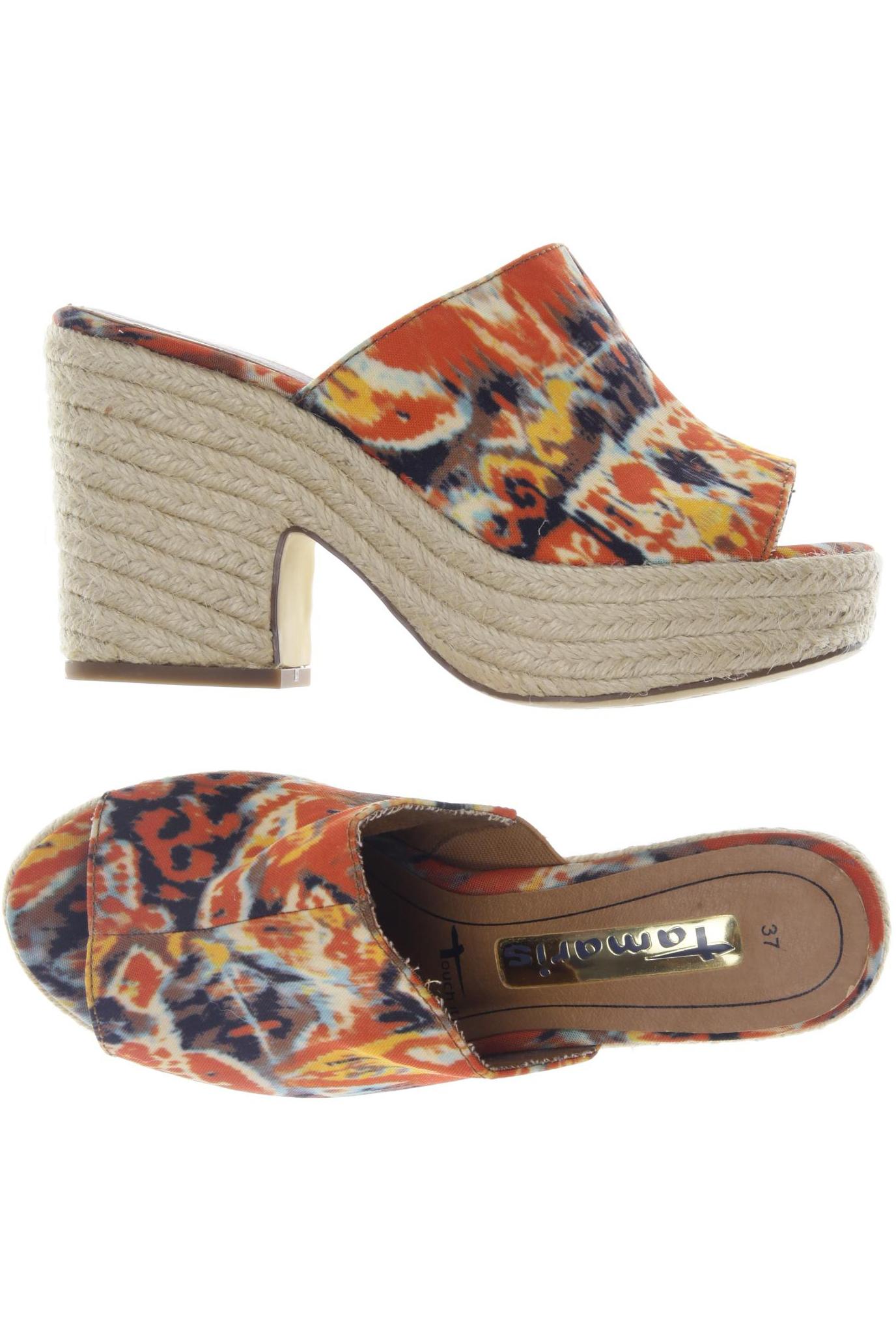 

Tamaris Damen Sandale, orange, Gr. 37
